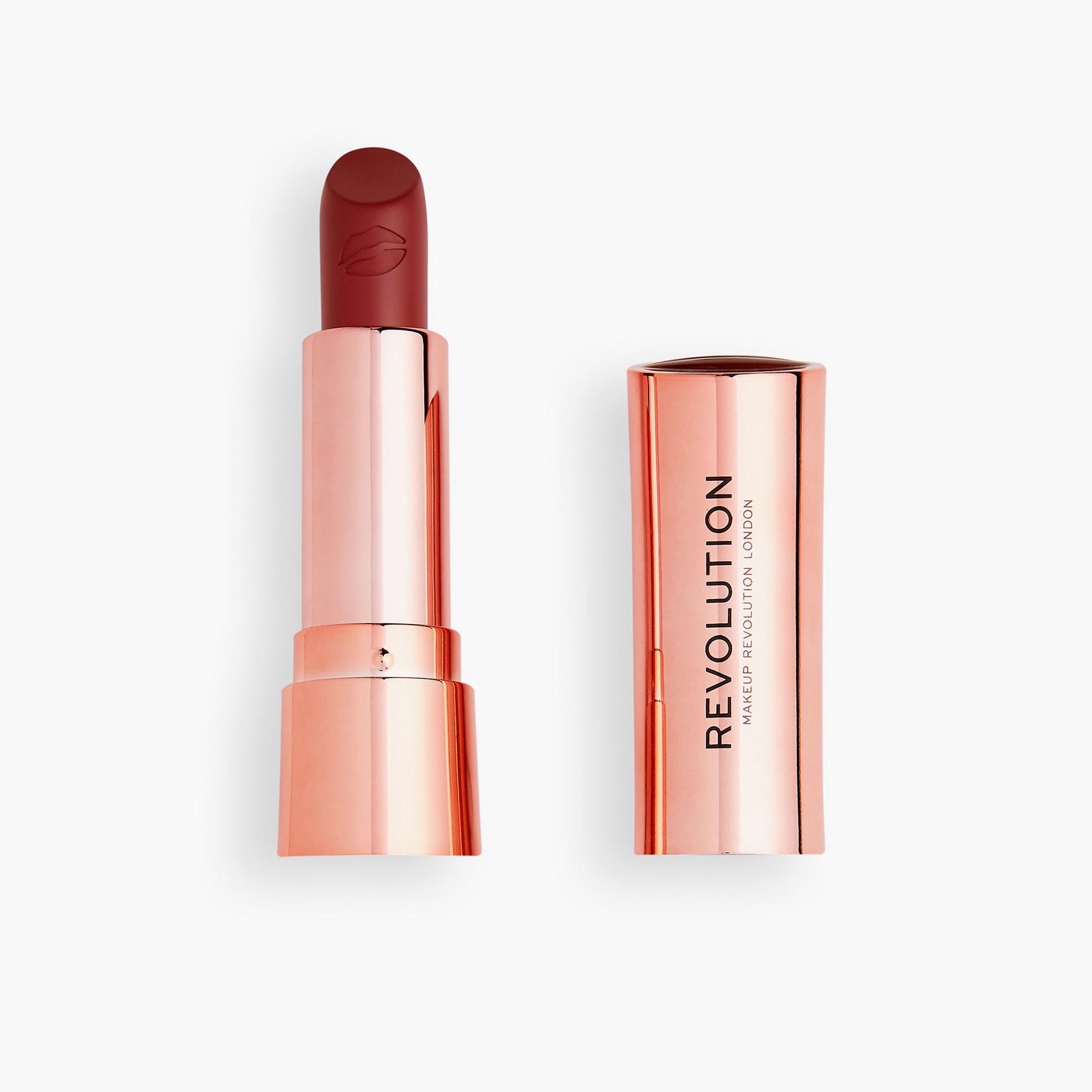 Makeup Revolution Satin Kiss Lipstick - 3.5 gms-beautyandpersonalcare-makeup-lips-lipsticks-image-1