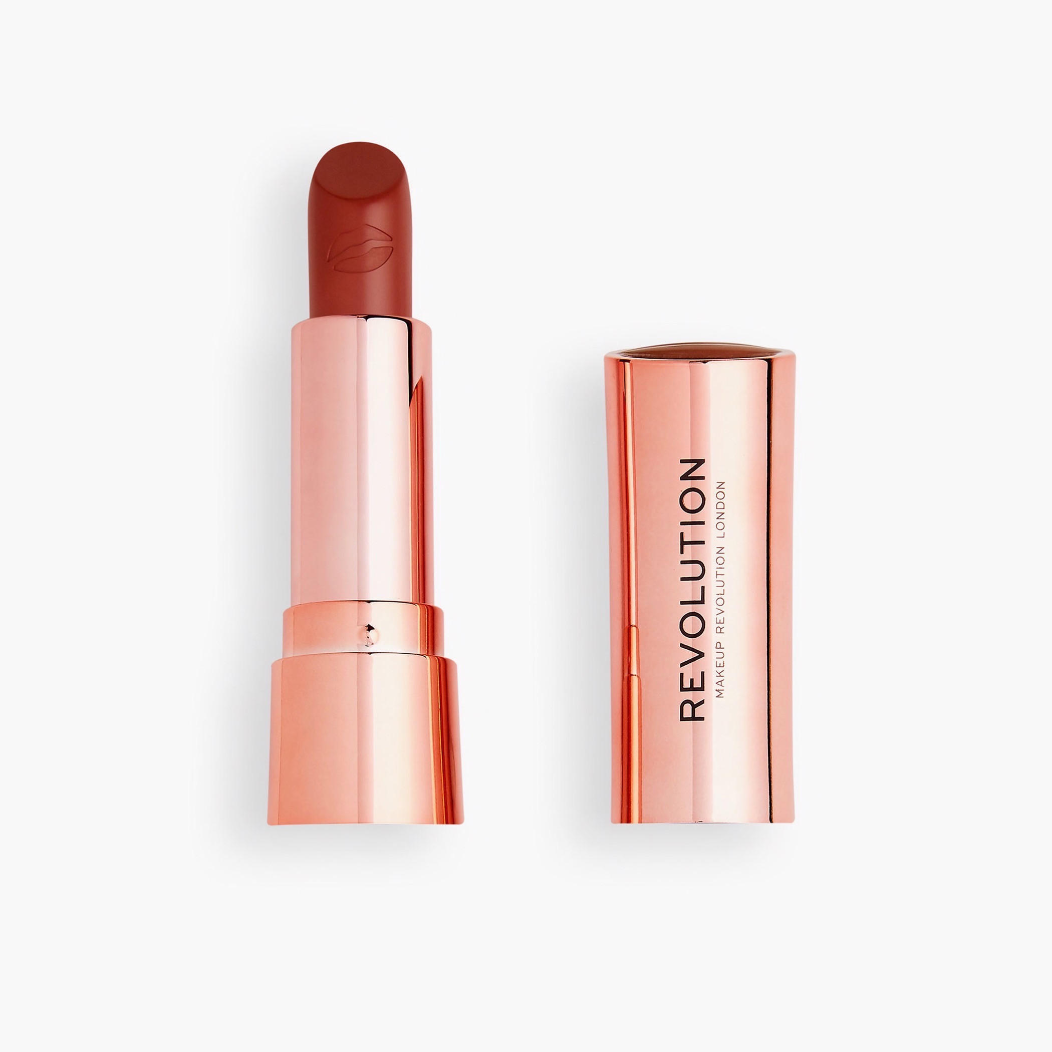 Makeup Revolution Satin Kiss Lipstick - 3.5 gms-beautyandpersonalcare-makeup-lips-lipsticks-image-1