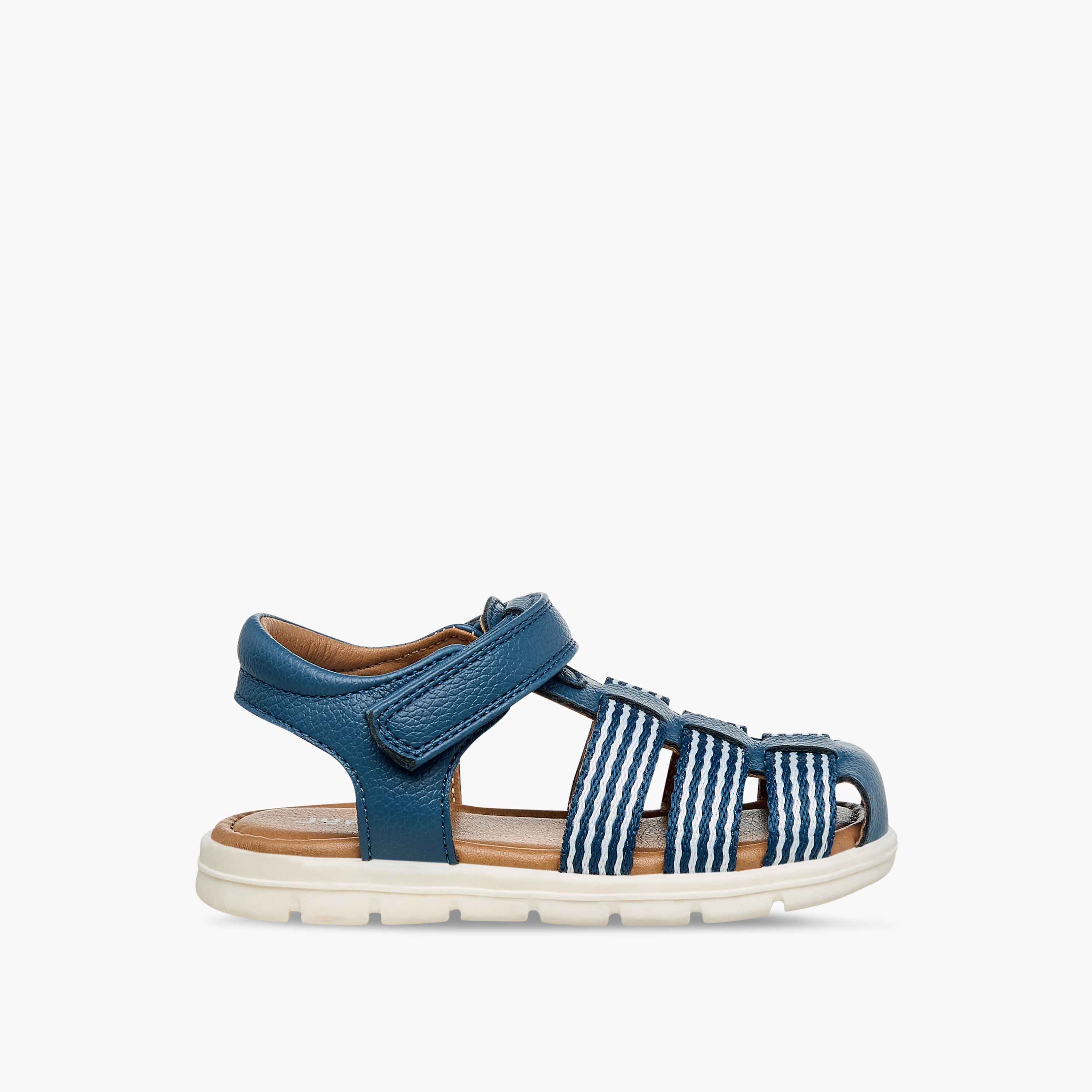 Juniors Boys Hook & Loop Sandals-boys-shoes-sandals-image-2