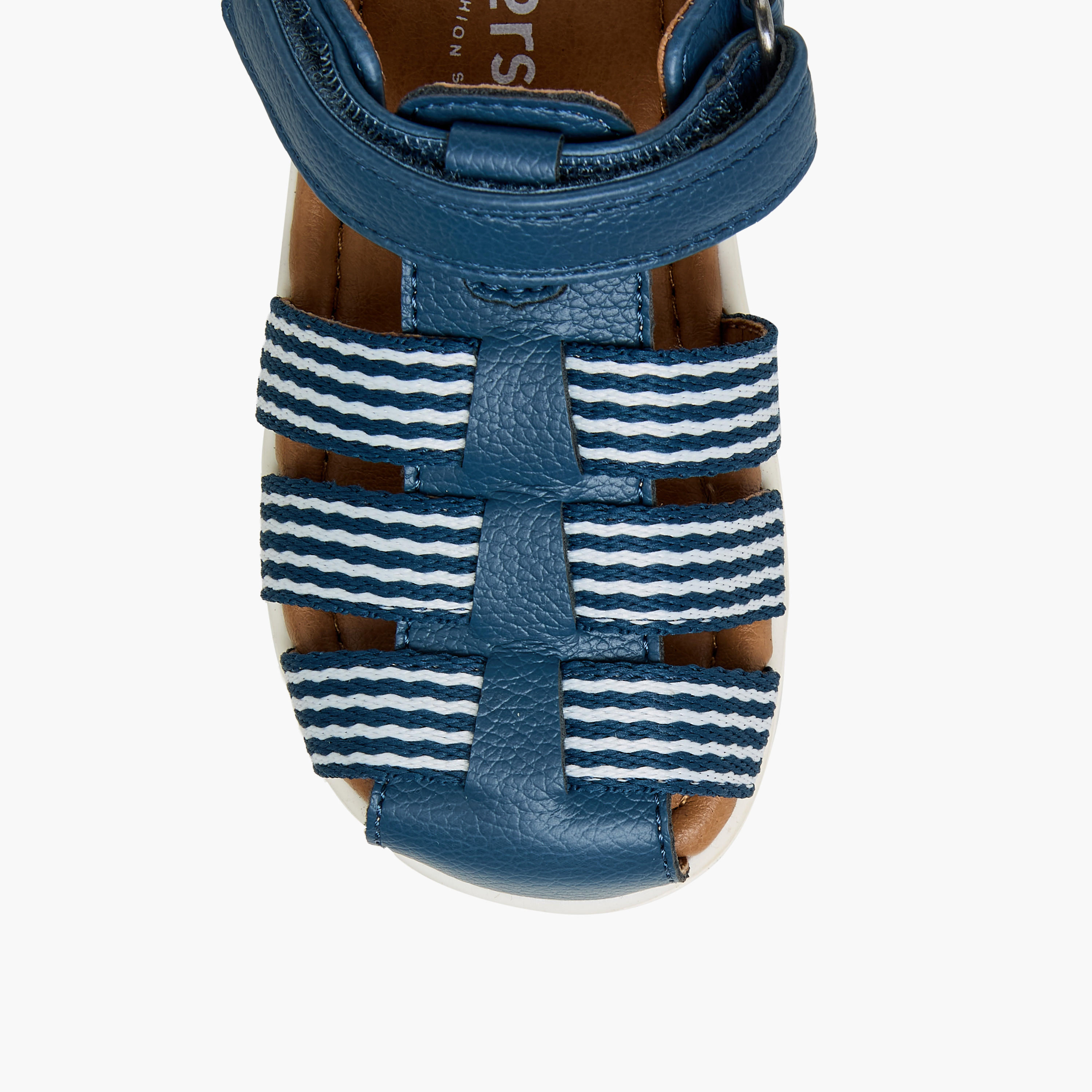 Juniors Boys Hook & Loop Sandals-boys-shoes-sandals-image-3