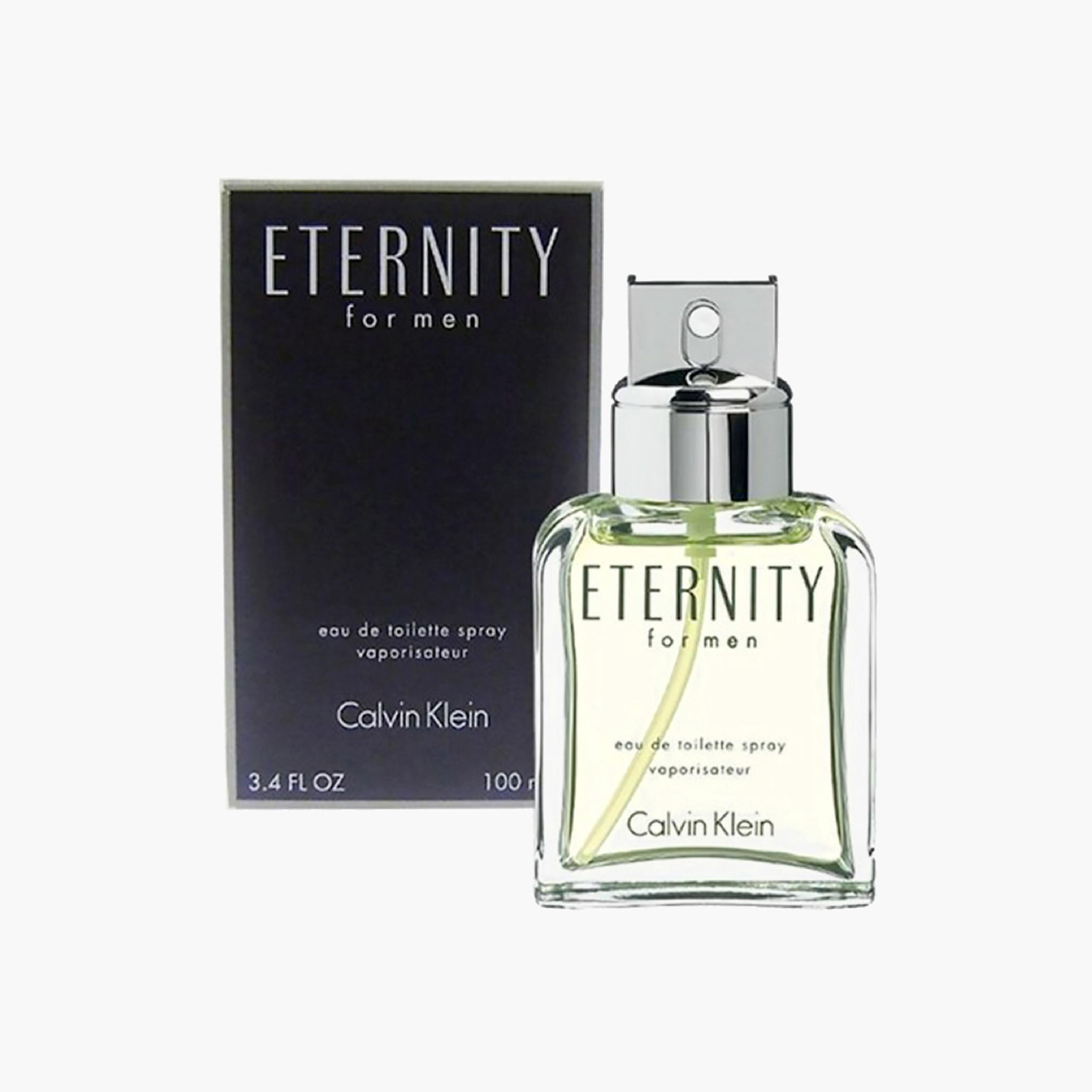 Calvin Klein Men's Eternity Eau De Toilette Spray - 100 ml-beautyandpersonalcare-fragrance-men-image-1