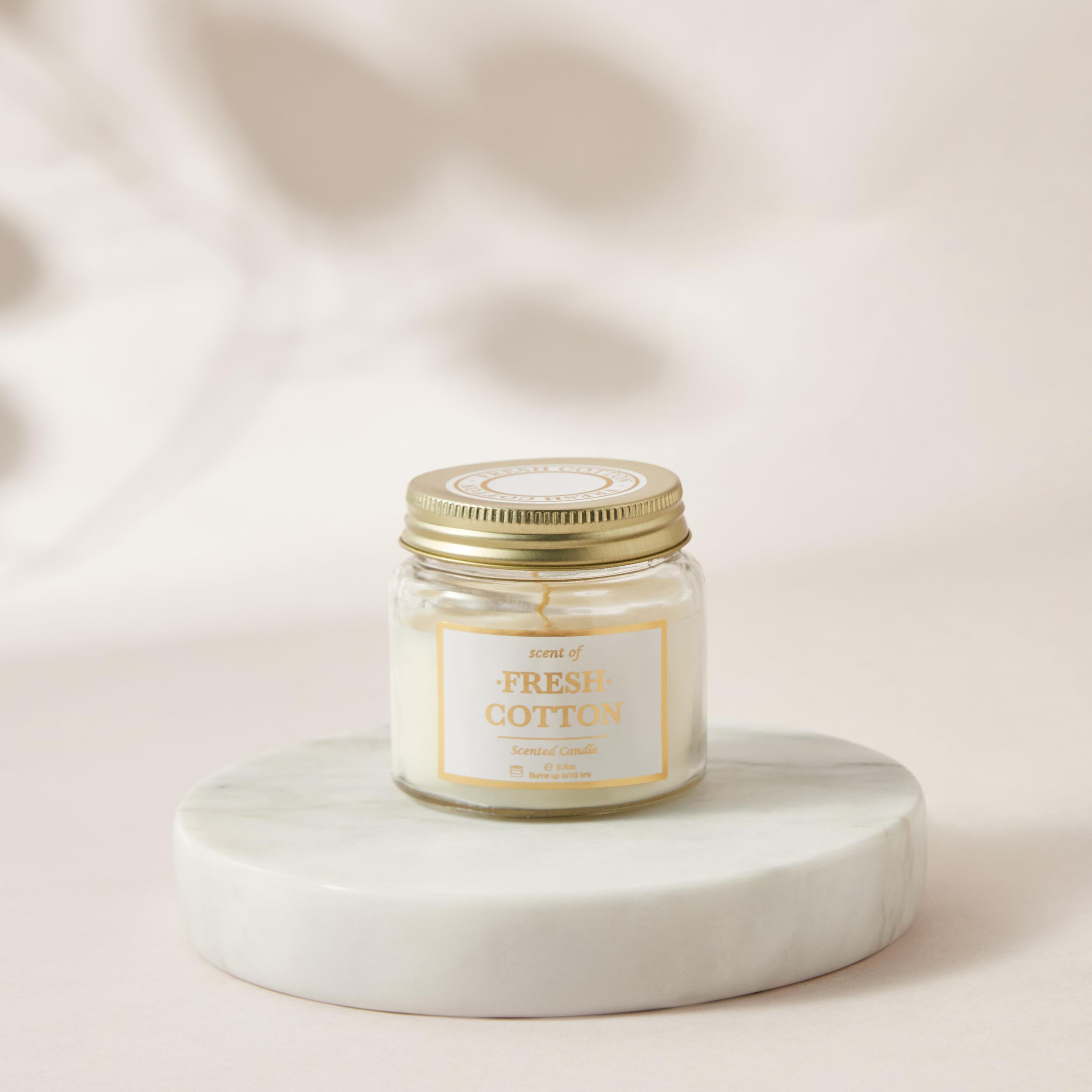 Rose and Jasmine Scented Jar Candle - 70 gms-household-homefragrance-candles-image-2