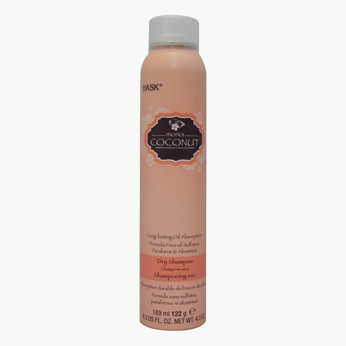 HASK Coconut Dry Shampoo - 122 ml-beautyandpersonalcare-hair-haircare-dryshampoos-image-1