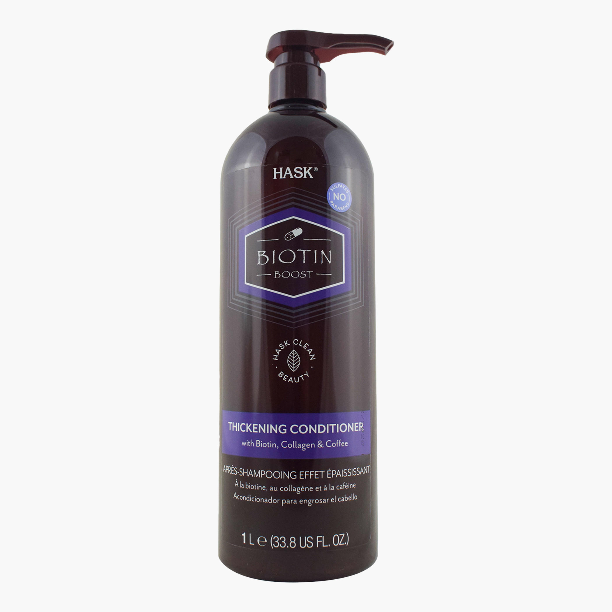 HASK Biotin Boost Thickening Conditioner - 1 L-beautyandpersonalcare-hair-haircare-conditioners-image-1