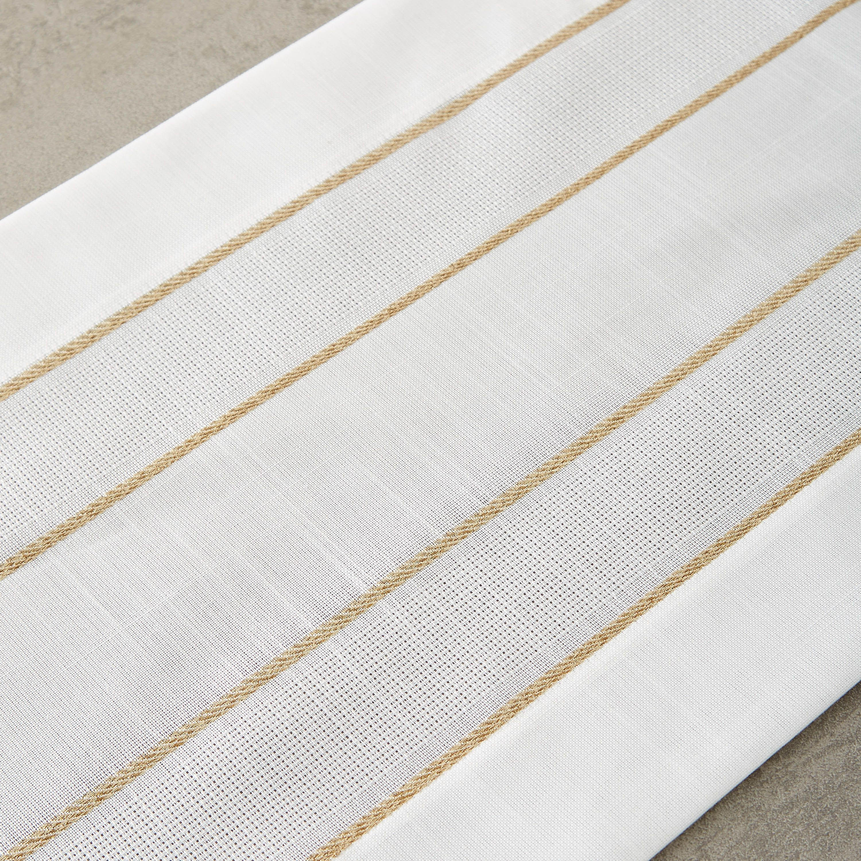 Checks Fabric Runner - 180x35 cms-household-dining-tablelinen-runnersandtablecovers-image-2