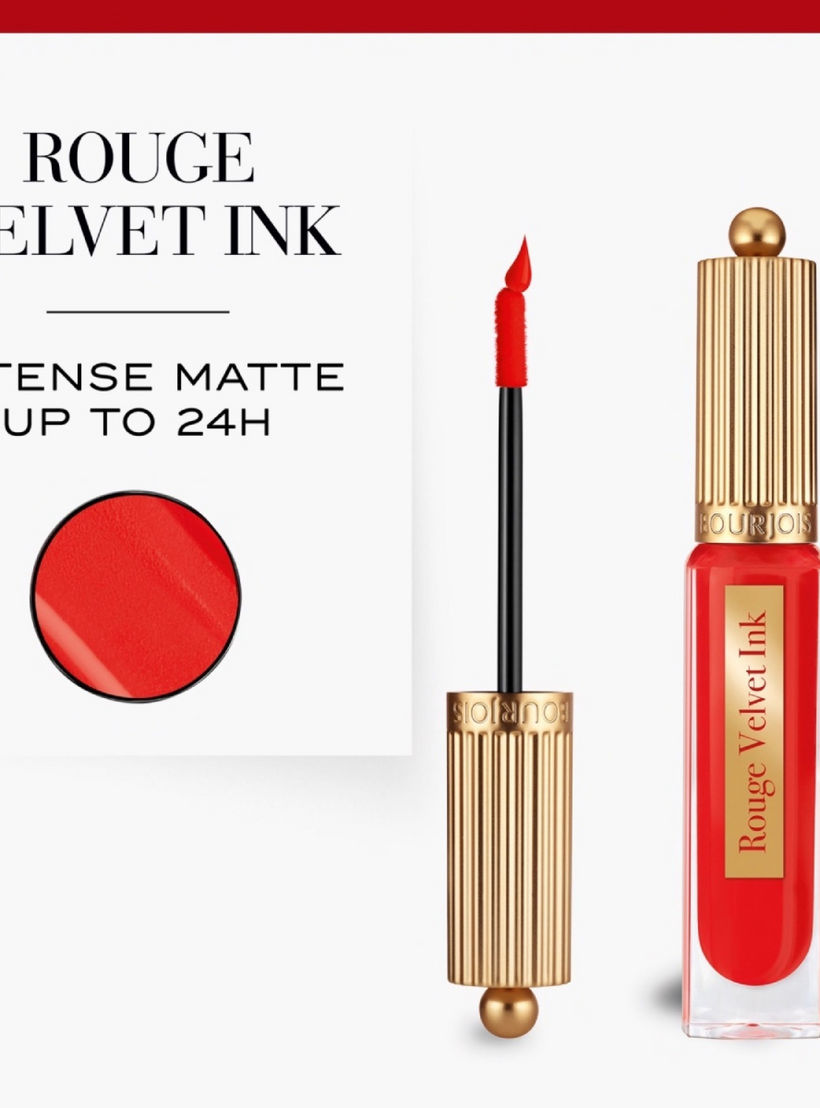 أحمر شفاه سائل مخملي روج فيلفت إنك من بورجوا باريس - 3.5 مل-beautyandpersonalcare-makeup-lips-liquidlipsticks-image-3