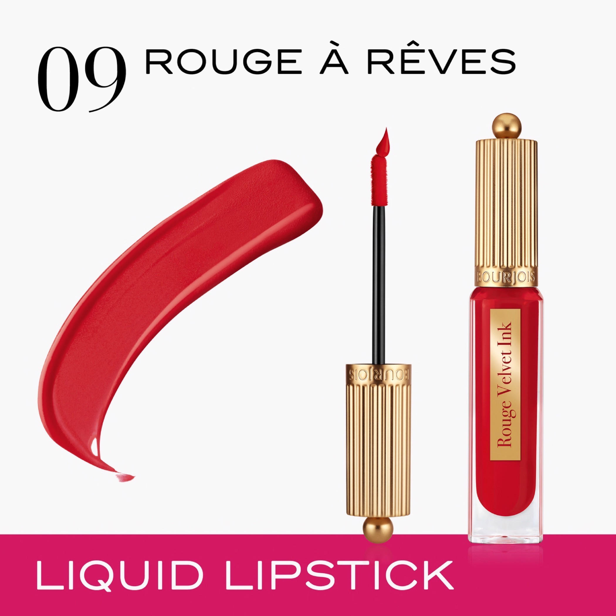 Bourjois Paris Rouge Velvet Ink Liquid Lipstick - 3.5 ml-beautyandpersonalcare-makeup-lips-liquidlipsticks-image-2