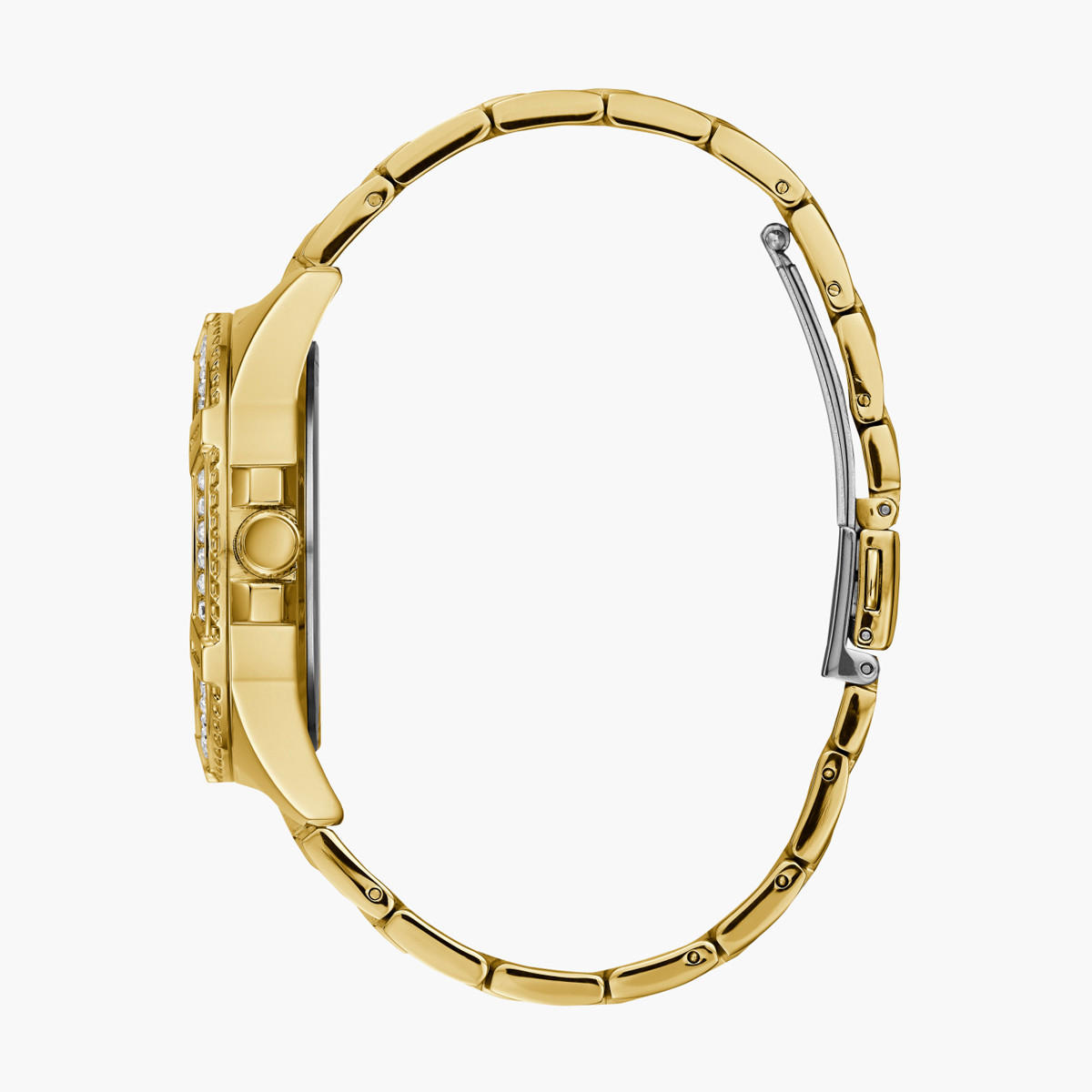 Guess Women Gold Strap with Gold Dial Analog Watch - W1156L2-women-watchesandjewellery-watches-image-2