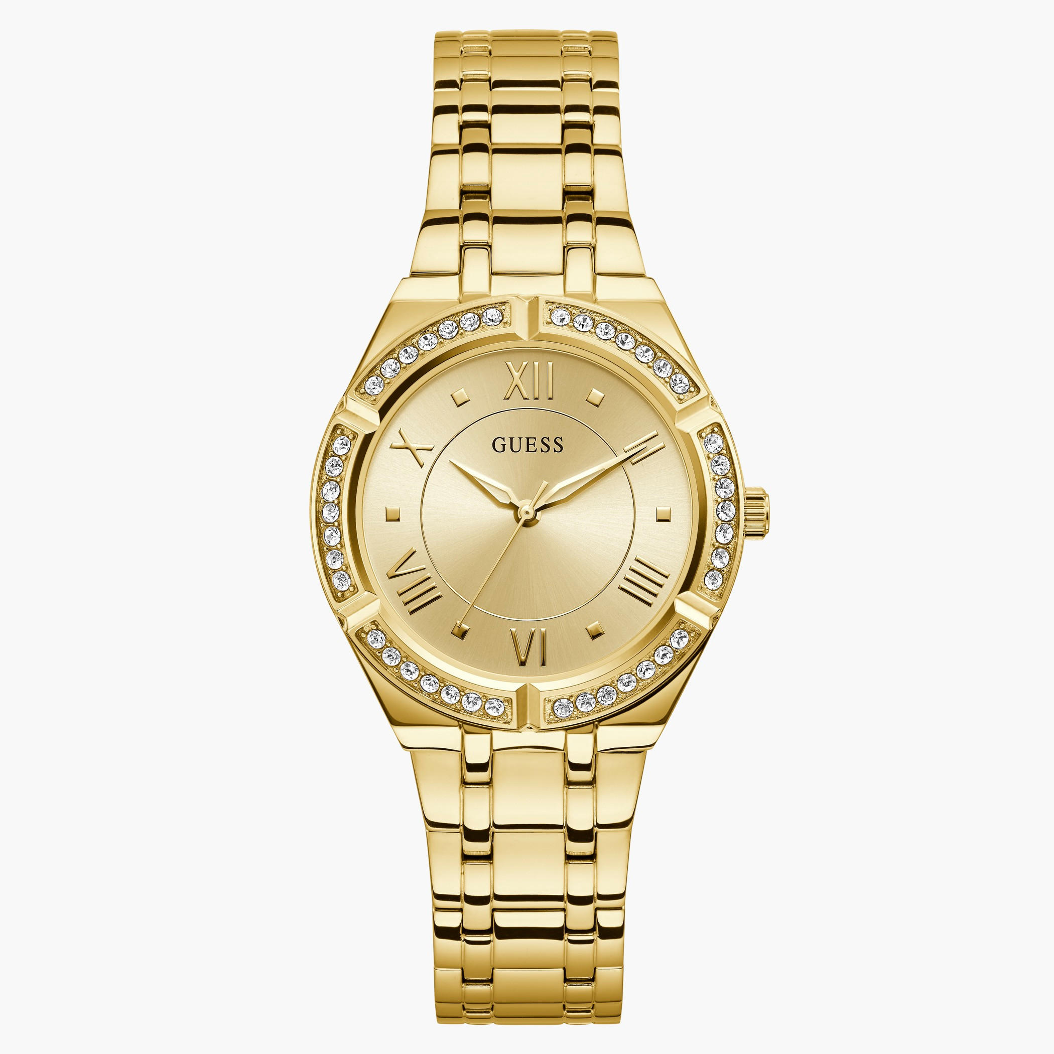 Guess Women Gold Strap with Gold Dial Analog Watch - GW0033L2-women-watchesandjewellery-watches-image-1