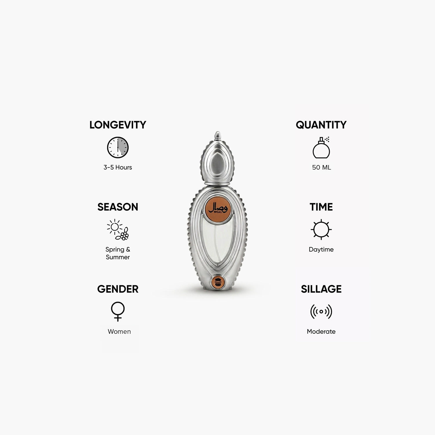 Ajmal Wisal Eau De Parfum - 50 ml-beautyandpersonalcare-fragrance-women-image-5
