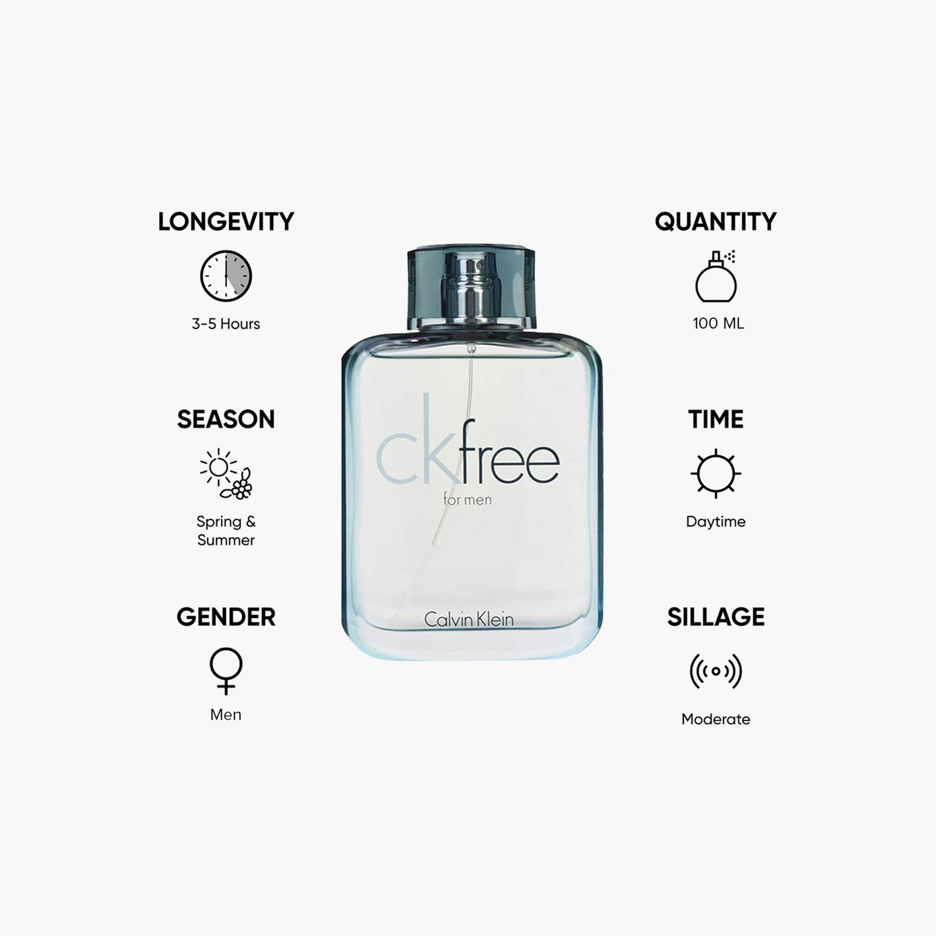 Calvin Klein Free Eau De Toilette - 100 ml-beautyandpersonalcare-fragrance-men-image-5