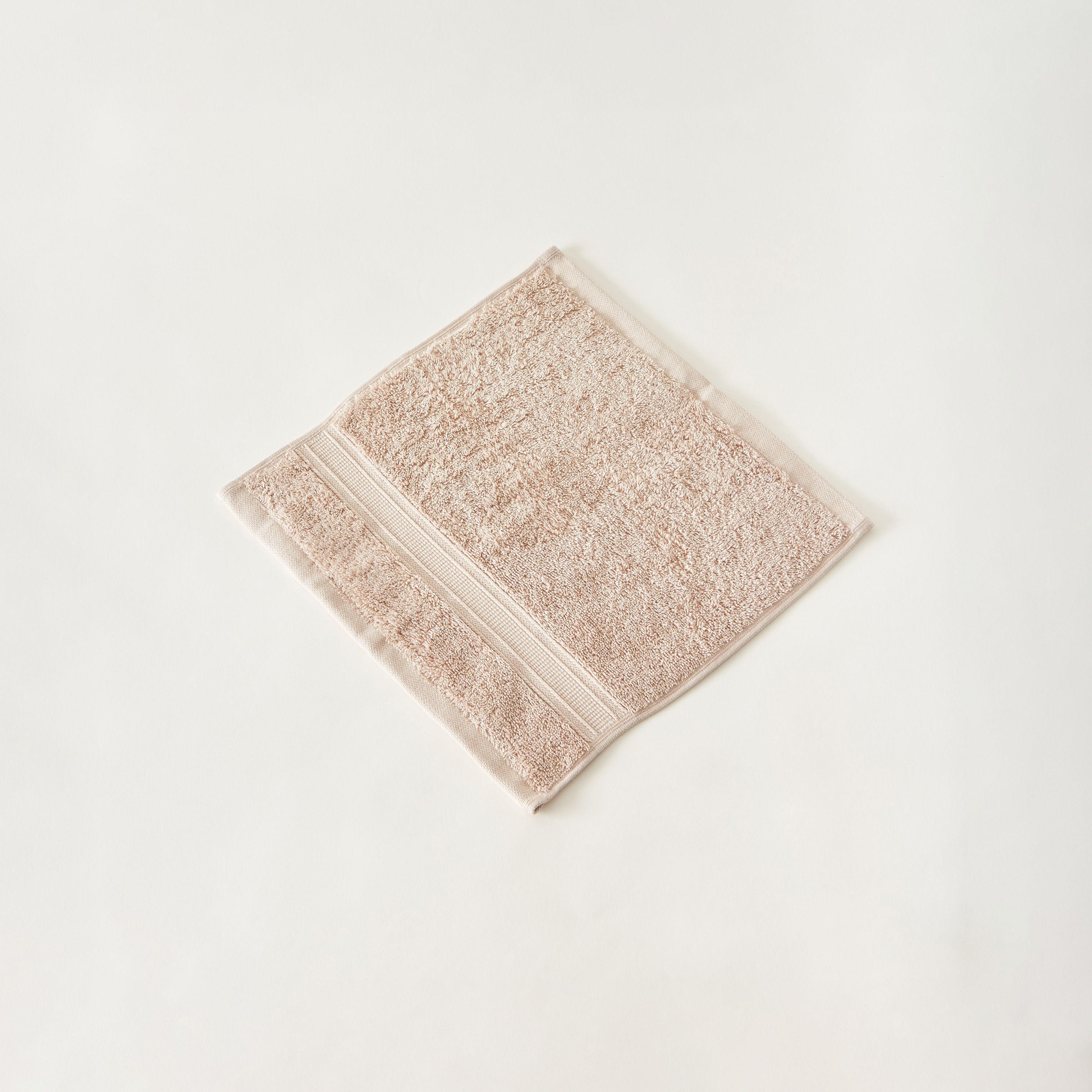 Egyptian Textured 4-Piece Face Towel Set - 30x30 cms-household-bathandlaundry-bathlinen-towels-image-3