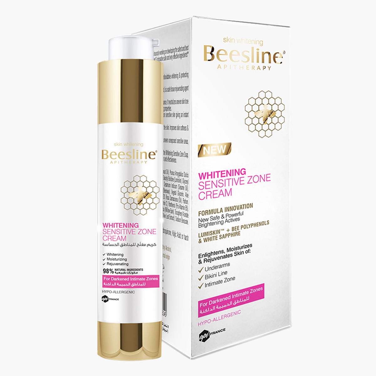Beesline Whitening Sensitive Zone Cream - 50 ml-beautyandpersonalcare-skin-moisturisers-bodyandhandlotions-image-1