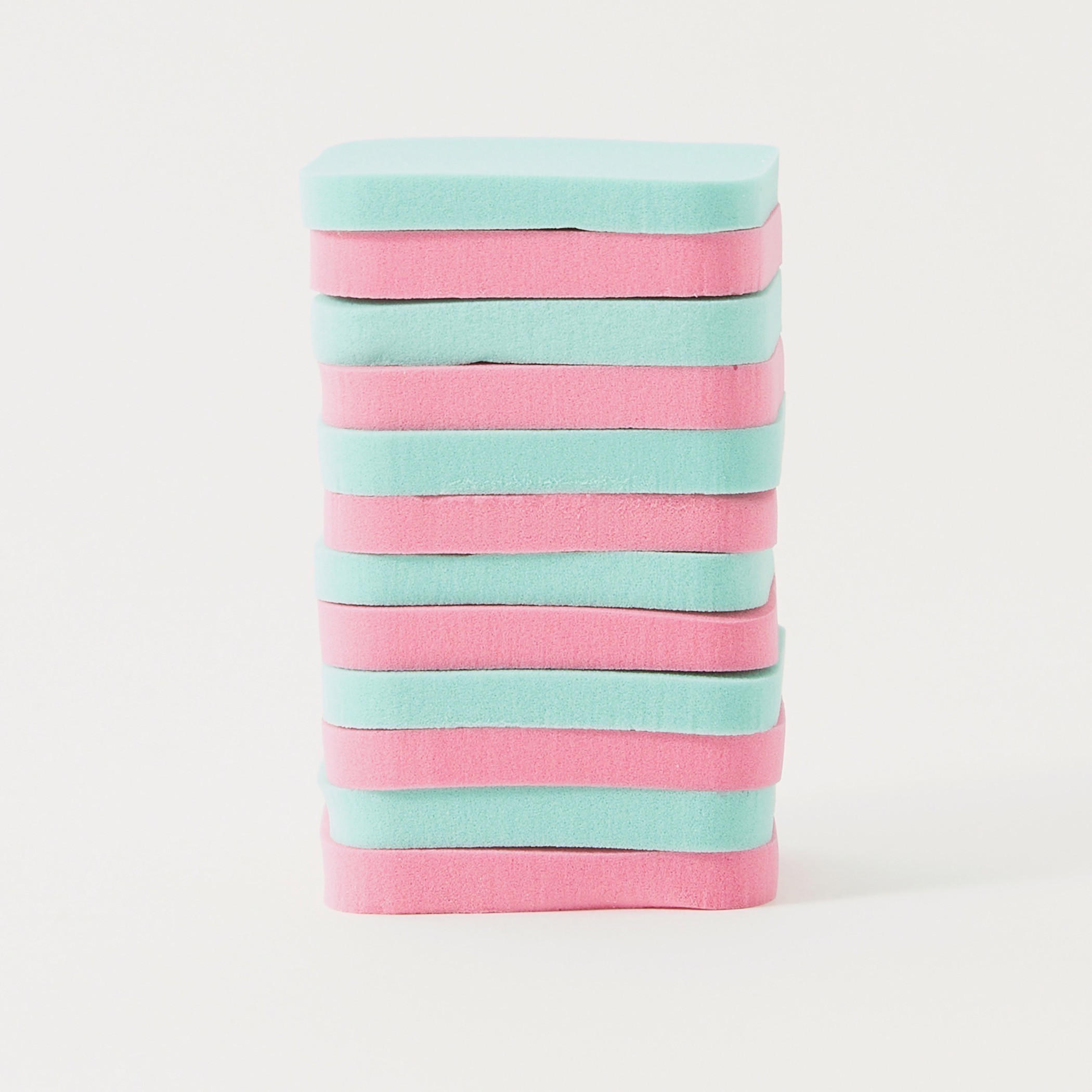 إسفنجة مكياج بتصميم مربع من جلو - عبوة من 20 قطعة-beautyandpersonalcare-makeup-brushesandaccessories-sponges-image-3