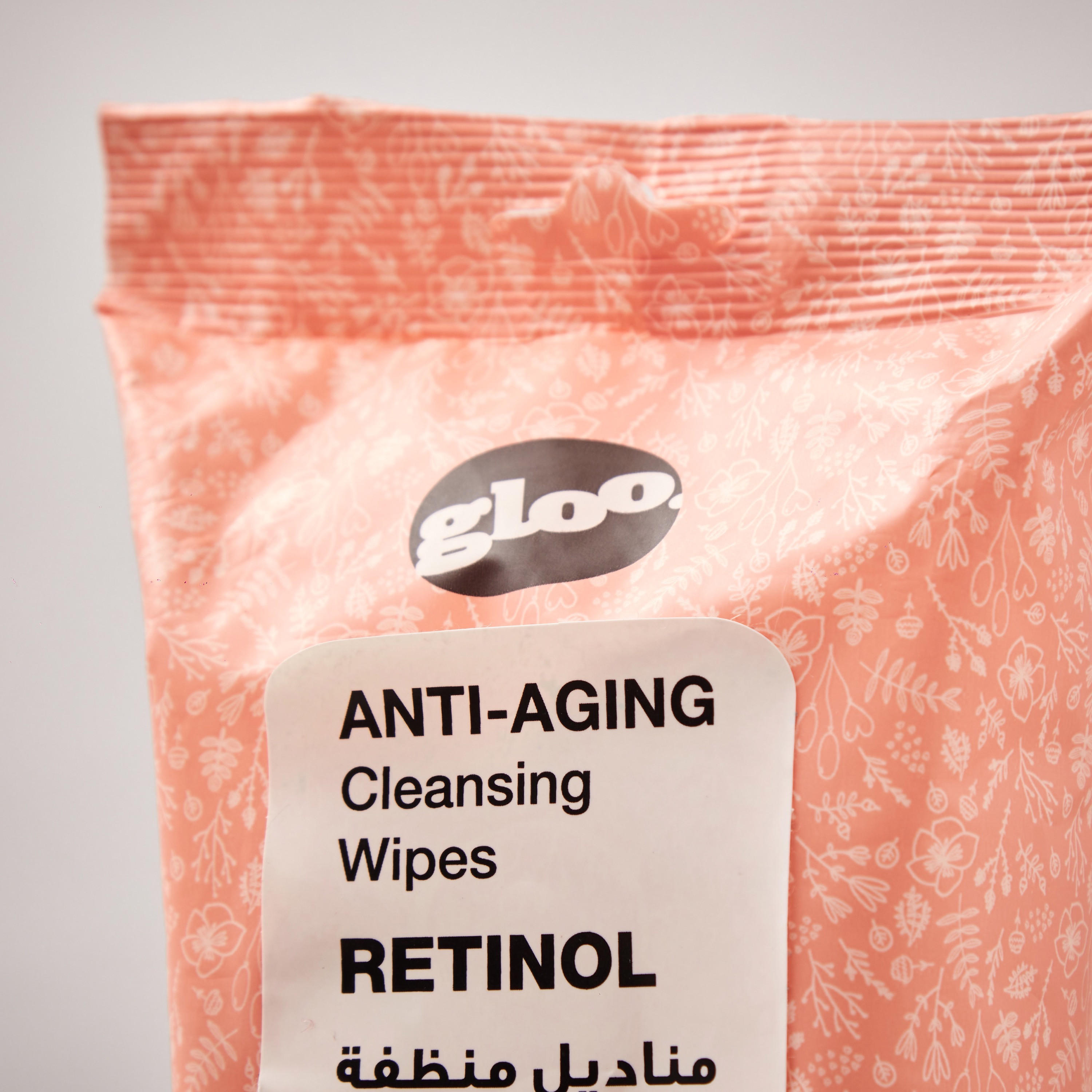 GLOO Anti-Ageing Retinol Cleansing Wipes - Set of 30-beautyandpersonalcare-makeup-face-makeupremovers-image-2