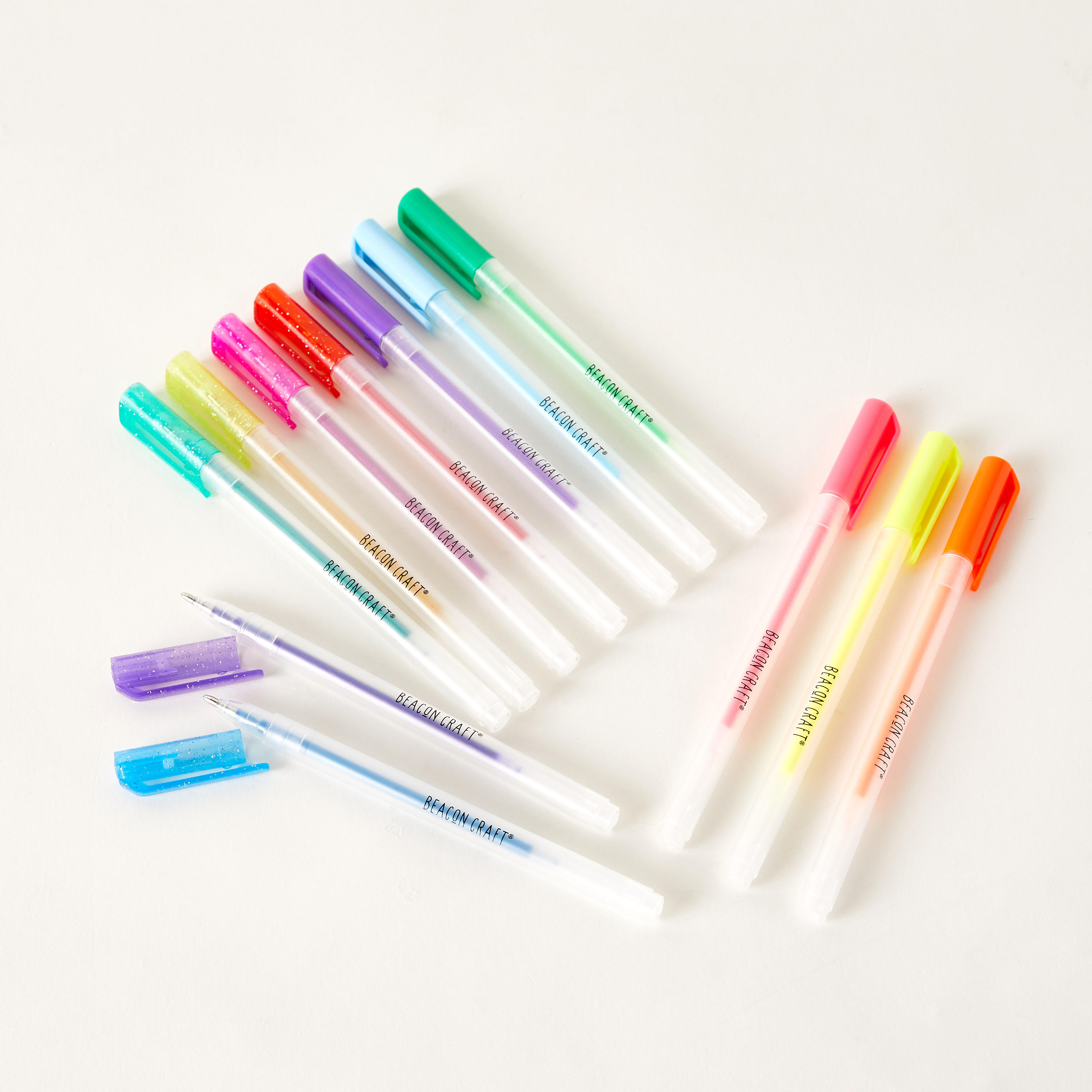 GLOO Solid Round Gel Pen - Set of 12-school-stationery-pensandpencils-image-2