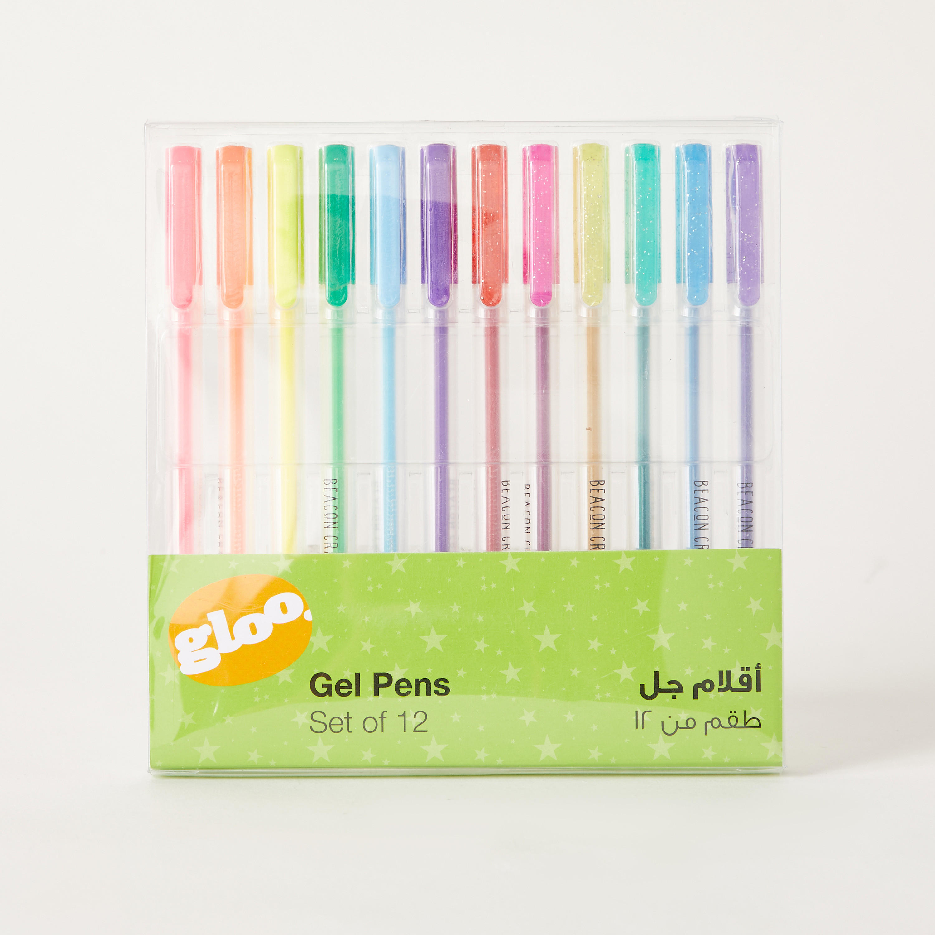 GLOO Solid Round Gel Pen - Set of 12-school-stationery-pensandpencils-image-4