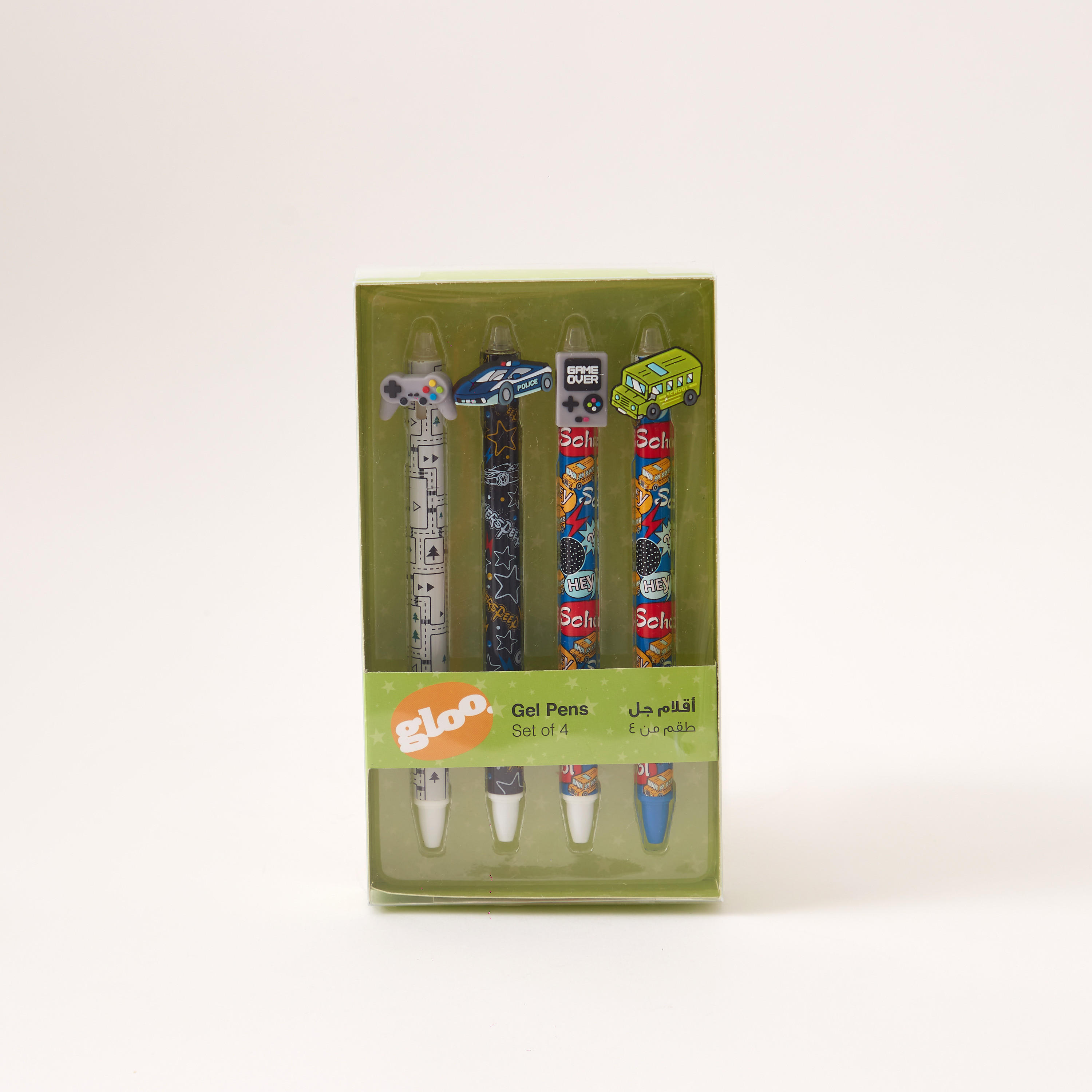 GLOO 4-Piece Gel Pen Set-school-stationery-pensandpencils-image-1