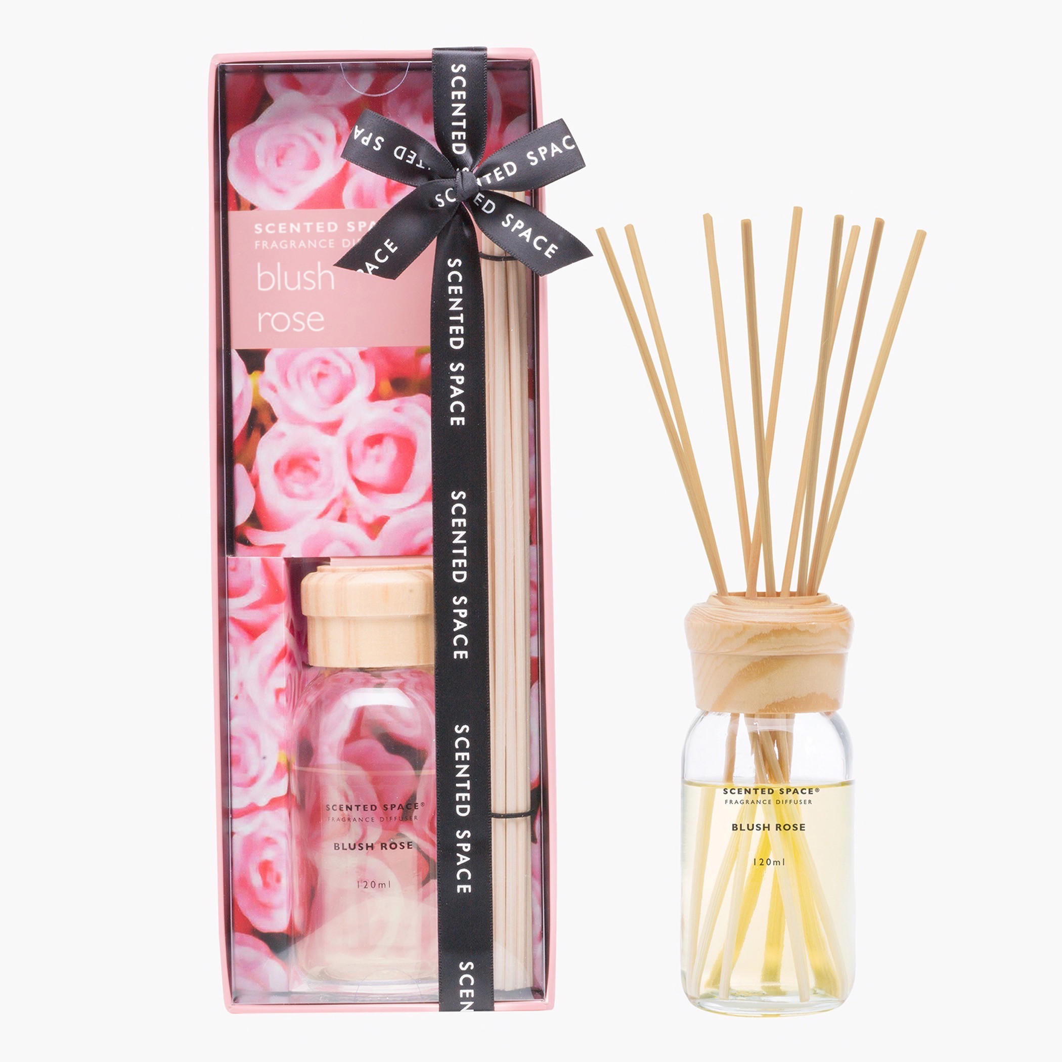 Scented Space Lavender Woods Reed Diffuser - 120 ml-household-homefragrance-reeddiffusers-image-1