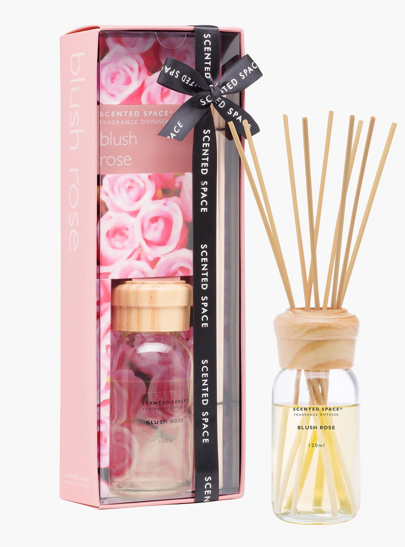 Scented Space Lavender Woods Reed Diffuser - 120 ml-household-homefragrance-reeddiffusers-image-2