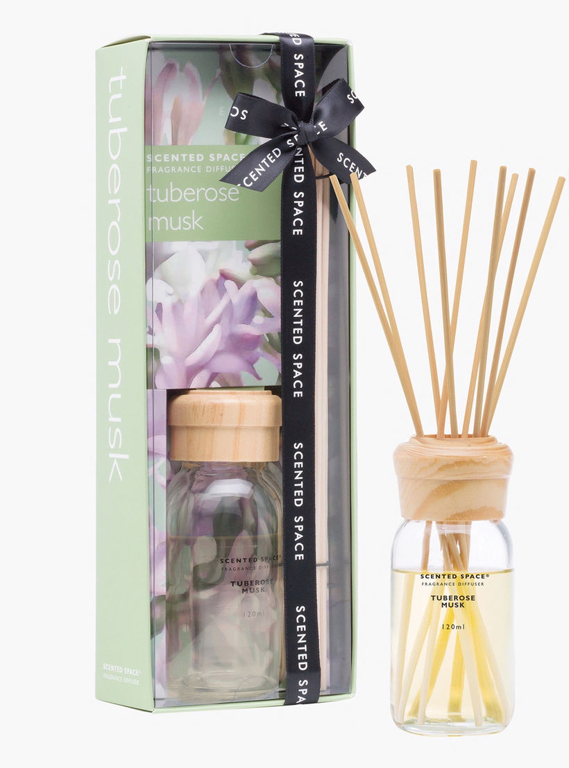 موزع عطور برائحة غابات اللافندر من سينتد سبيس - 120 مل-household-homefragrance-reeddiffusers-image-2
