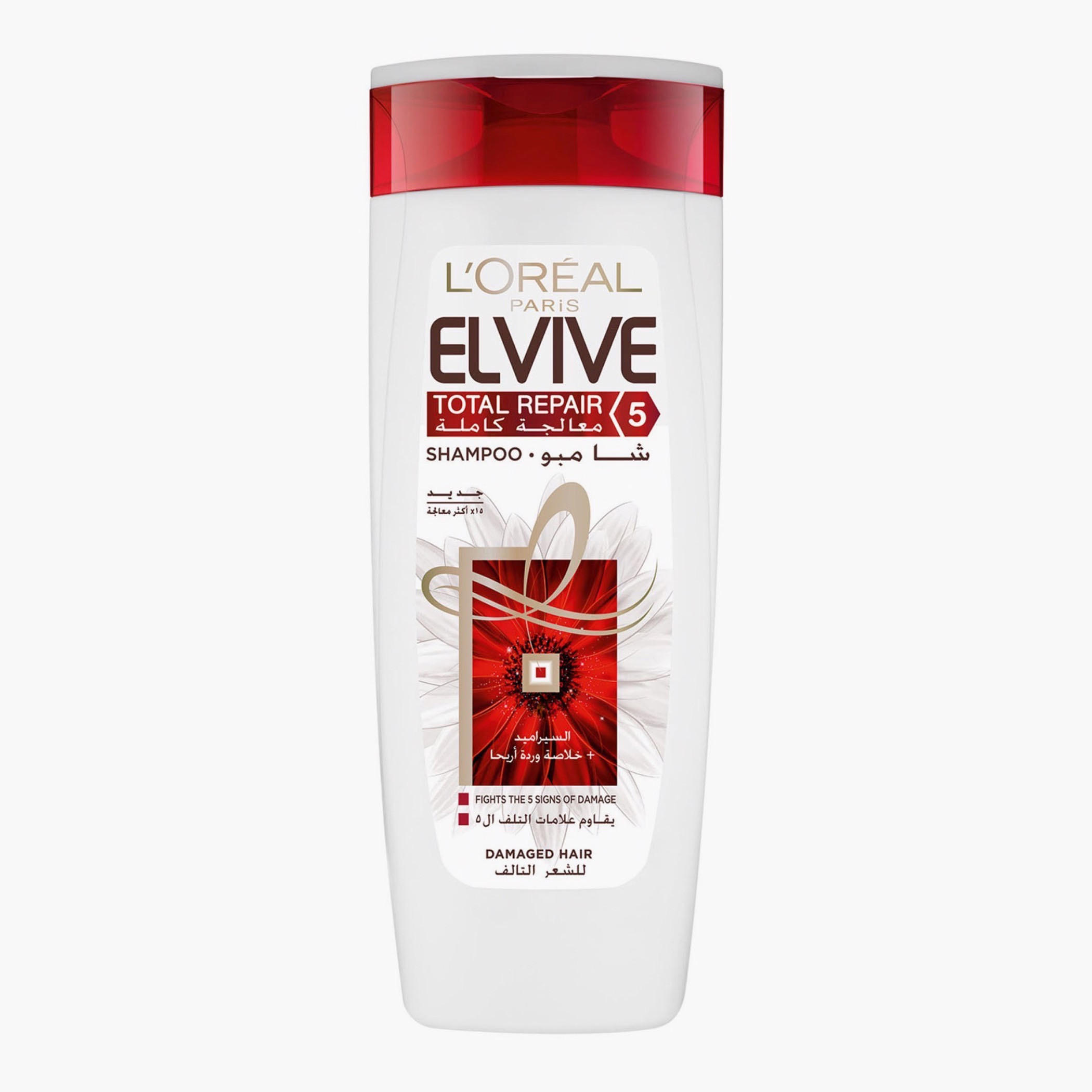 L'Oréal Paris Elvive Total Repair 5 Shampoo - 400 ml-beautyandpersonalcare-hair-haircare-shampoos-image-1