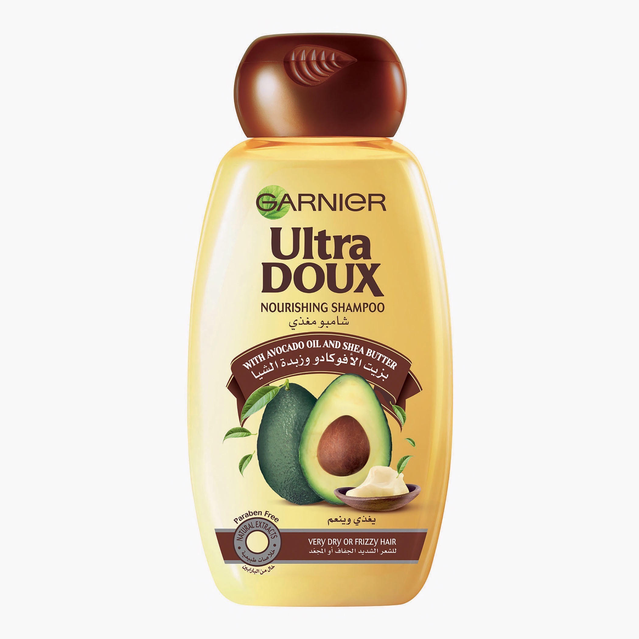 Garnier Ultra Doux Avocado Oil & Shea Butter Nourishing Shampoo - 400 ml-beautyandpersonalcare-hair-haircare-shampoos-image-1