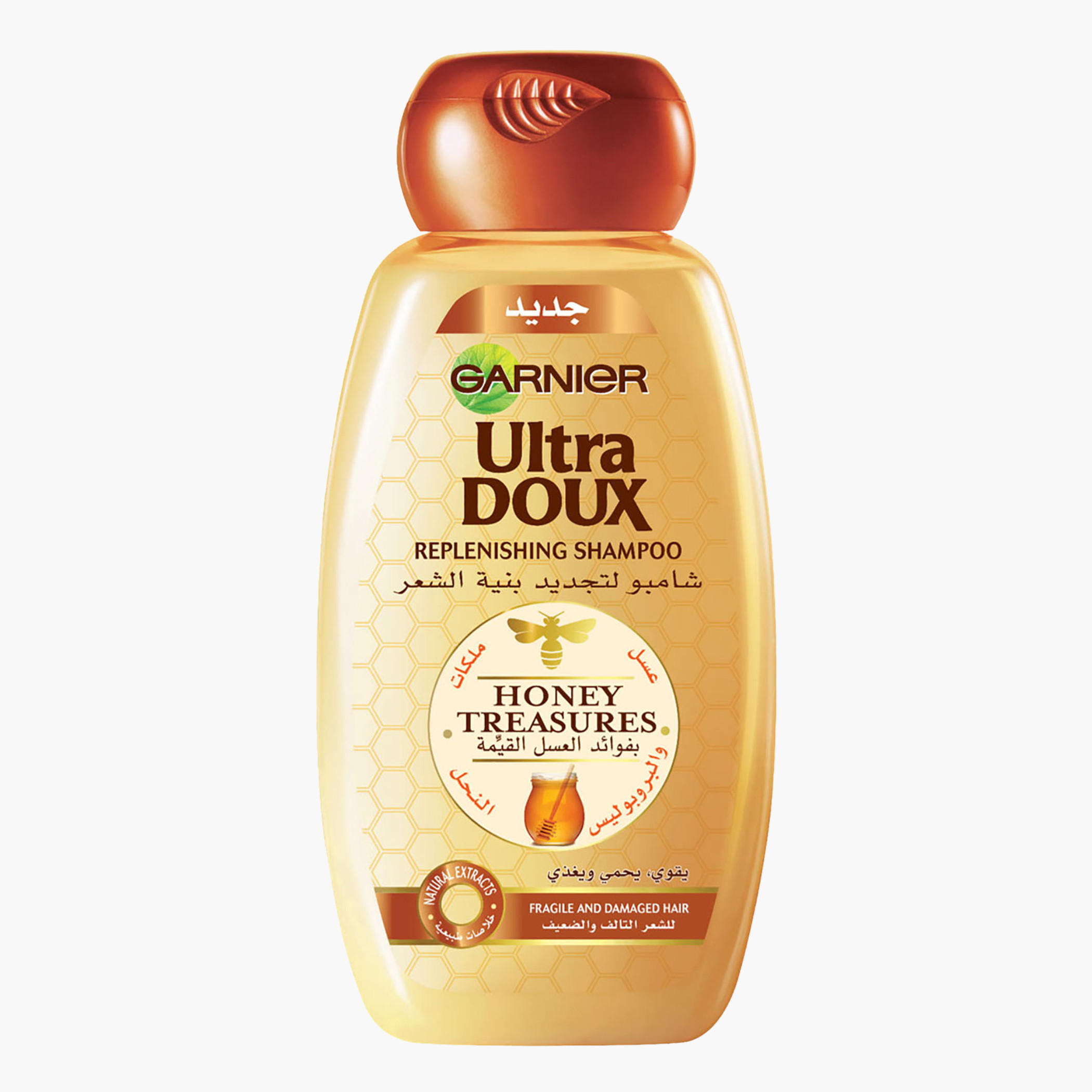 Garnier Ultra Doux Honey Treasures Repairing Shampoo - 600 ml-beautyandpersonalcare-hair-haircare-shampoos-image-1