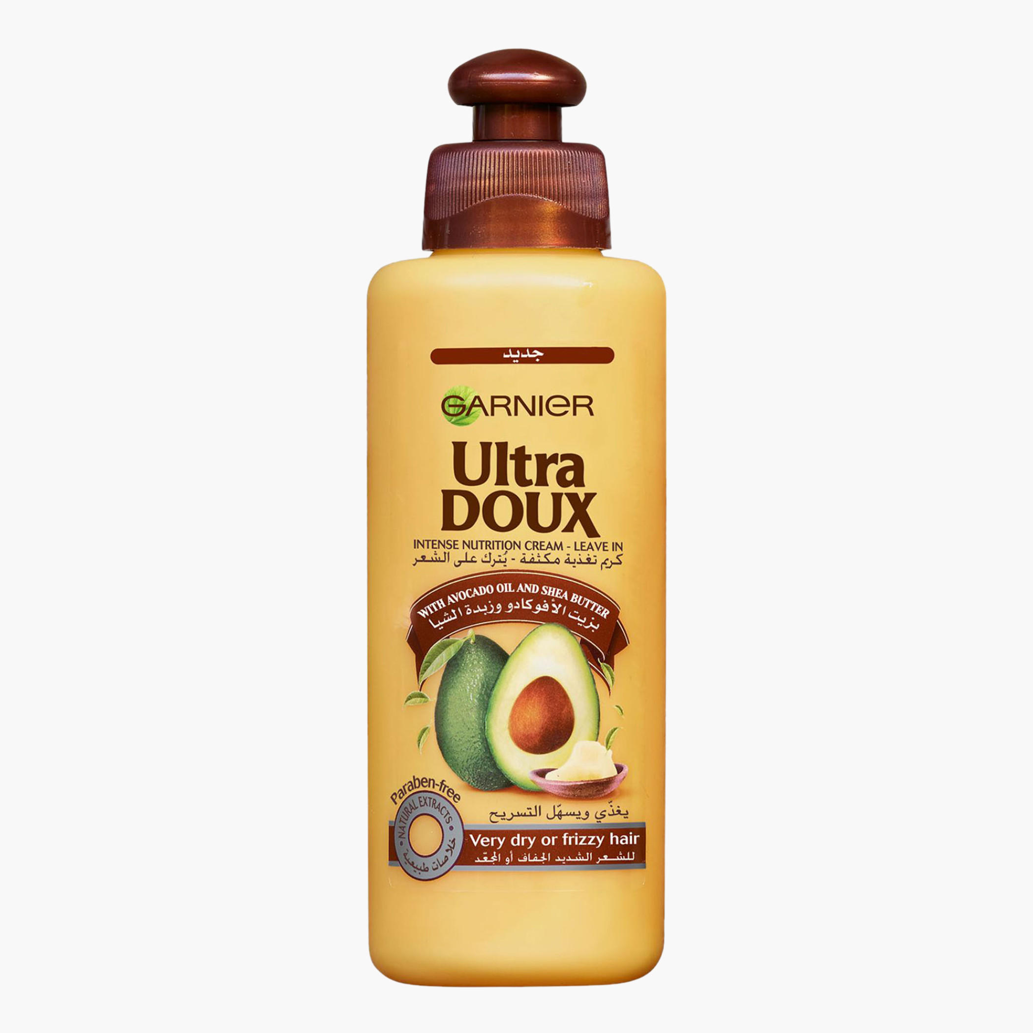 Garnier Ultra Doux Avocado Oil & Shea Butter Intense Nourishment Leave-In Cream - 200 ml-beautyandpersonalcare-hair-haircare-hairmasksandcreams-image-1