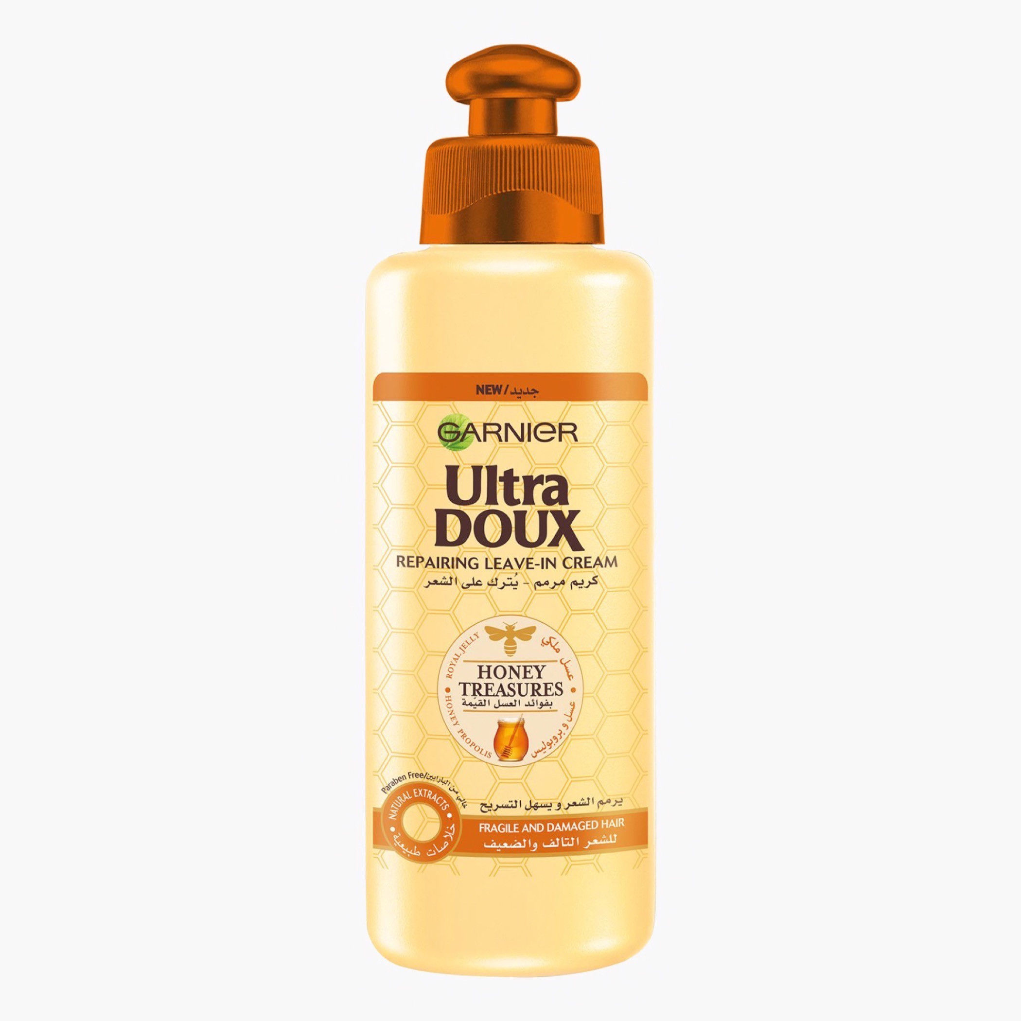 GARNIER Ultra Doux Honey Treasures Repairing Leave-In Cream - 200 ml-beautyandpersonalcare-hair-haircare-hairmasksandcreams-image-1