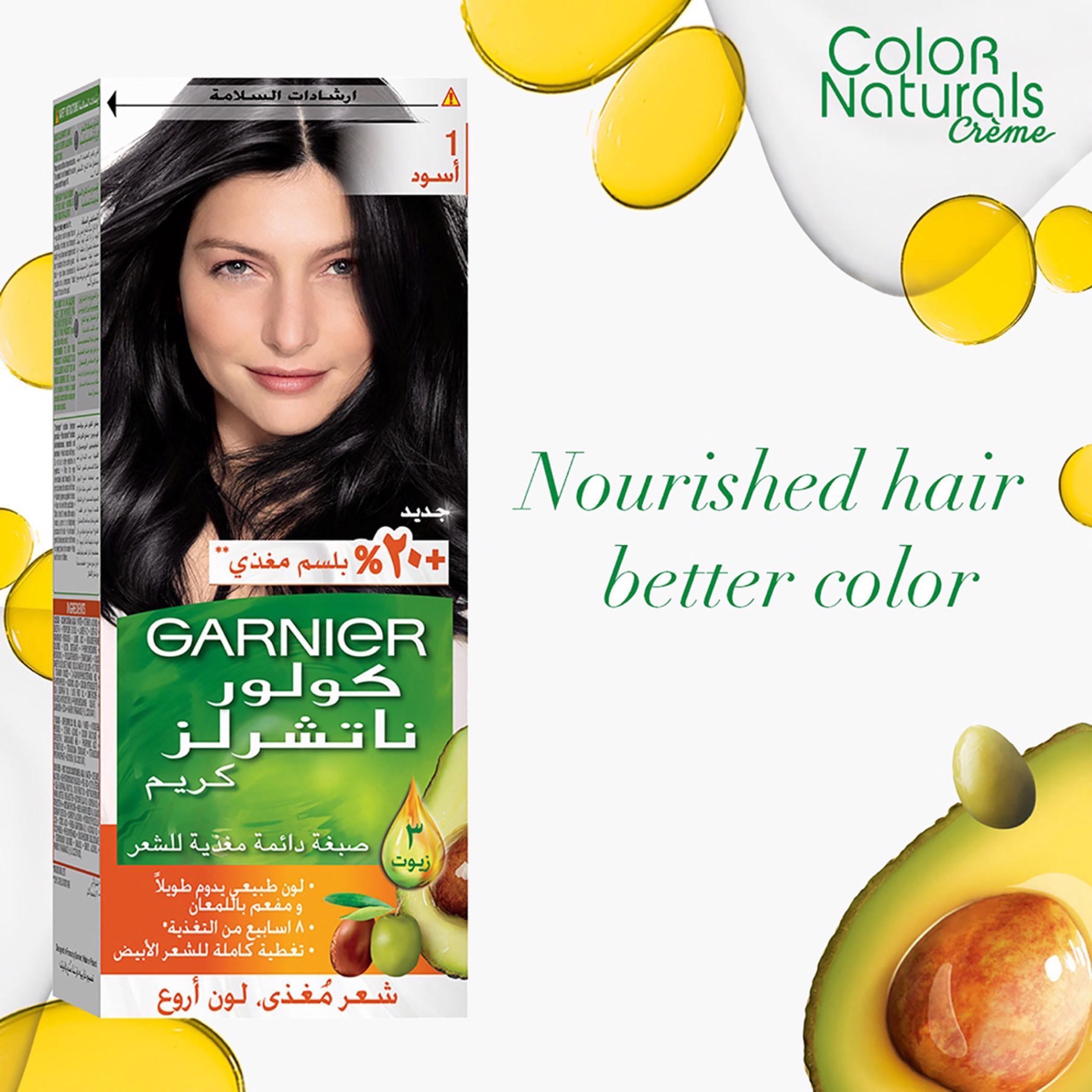 Garnier Color Naturals 1 Black Hair Color-beautyandpersonalcare-hair-hairstyling-haircolours-image-2