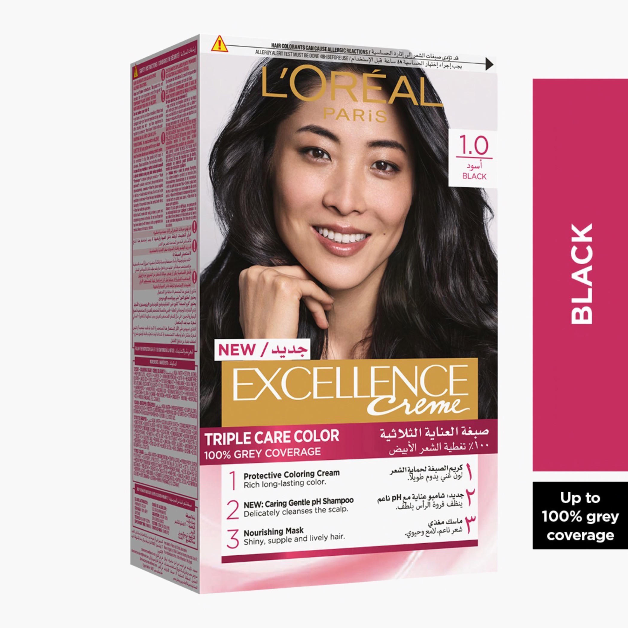 L'Oreal Paris Excellence 1.0 Black Hair Colour-beautyandpersonalcare-hair-hairstyling-haircolours-image-1