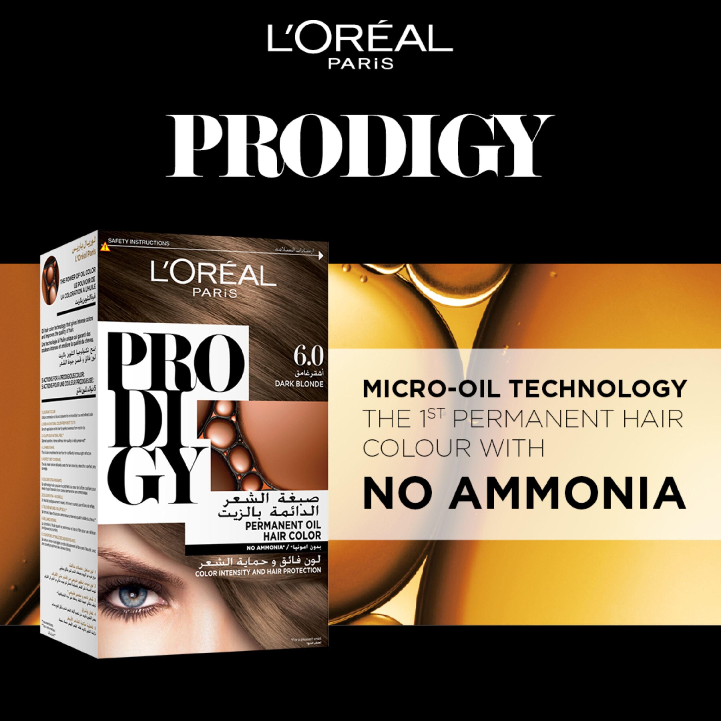 L'Oreal Paris Prodigy 6.0 Dark Blonde Permanent Oil Hair Colour-beautyandpersonalcare-hair-hairstyling-haircolours-image-2