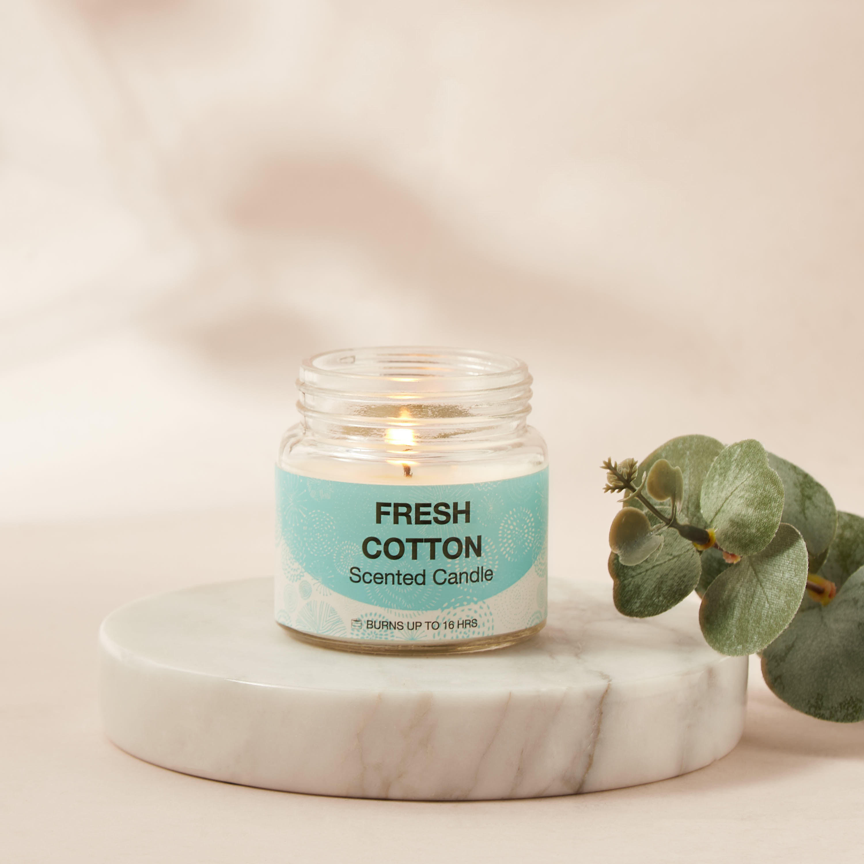 GLOO Fresh Cotton Glass Jar Candle-household-homefragrance-candles-image-4