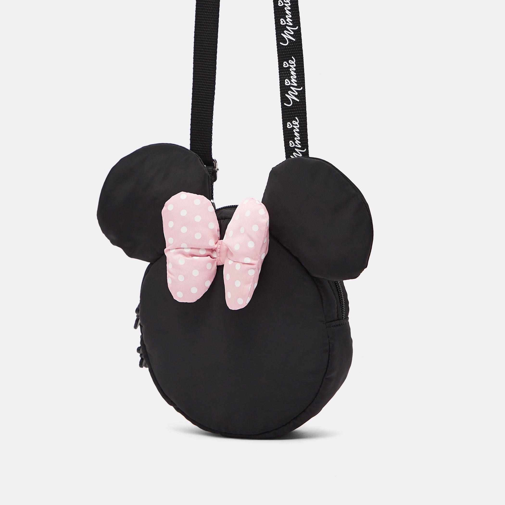 شنطة بحمّالة وزخرفة فيونكة وشكل ميني ماوس من ديزني-girls-accessories-bags-image-2
