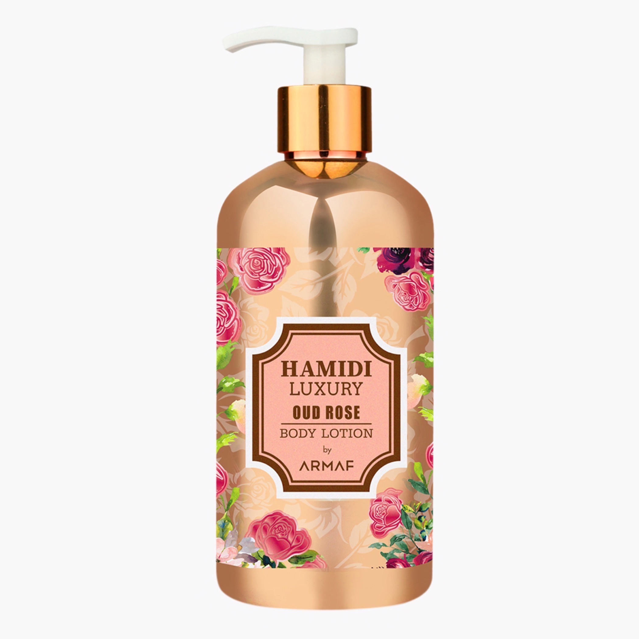 Hamidi Luxury Oud Rose Body Lotion - 500 ml-beautyandpersonalcare-skin-moisturisers-bodyandhandlotions-image-1