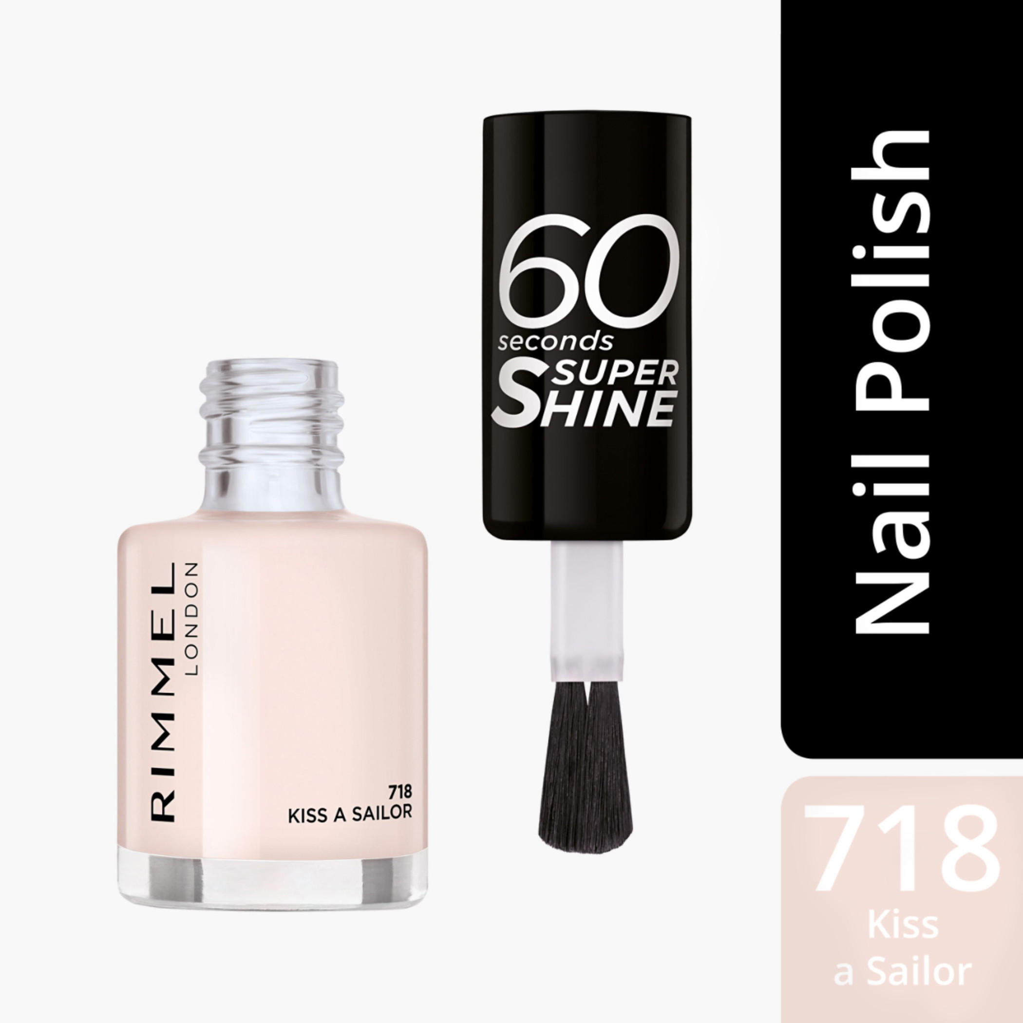 طلاء أظافر 60 ثانية من ريميل - 8 مل-beautyandpersonalcare-makeup-nails-nailpolishes-image-143