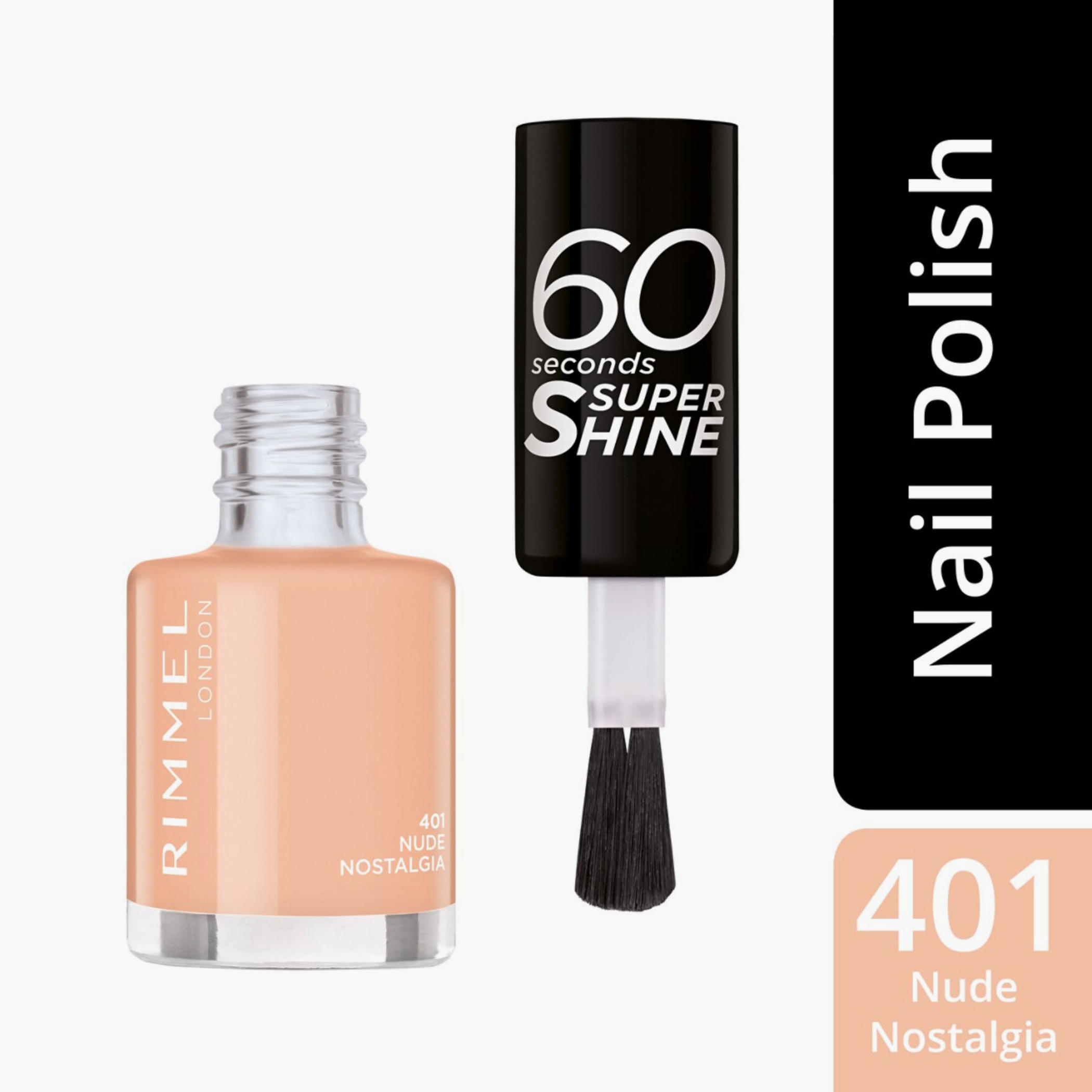 طلاء أظافر 60 ثانية من ريميل - 8 مل-beautyandpersonalcare-makeup-nails-nailpolishes-image-159