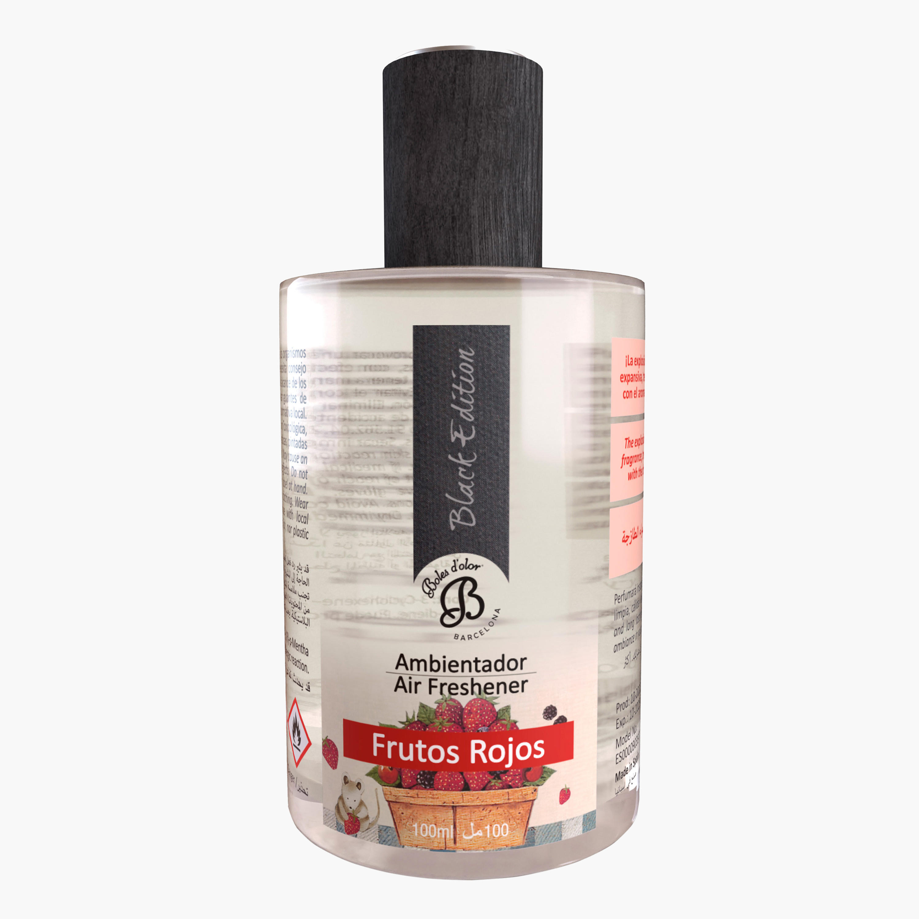 معطّر غرف فروتوس روجوس بلاك ايديشن من ميكادو - 100 مل-household-homefragrance-homesprays-image-1
