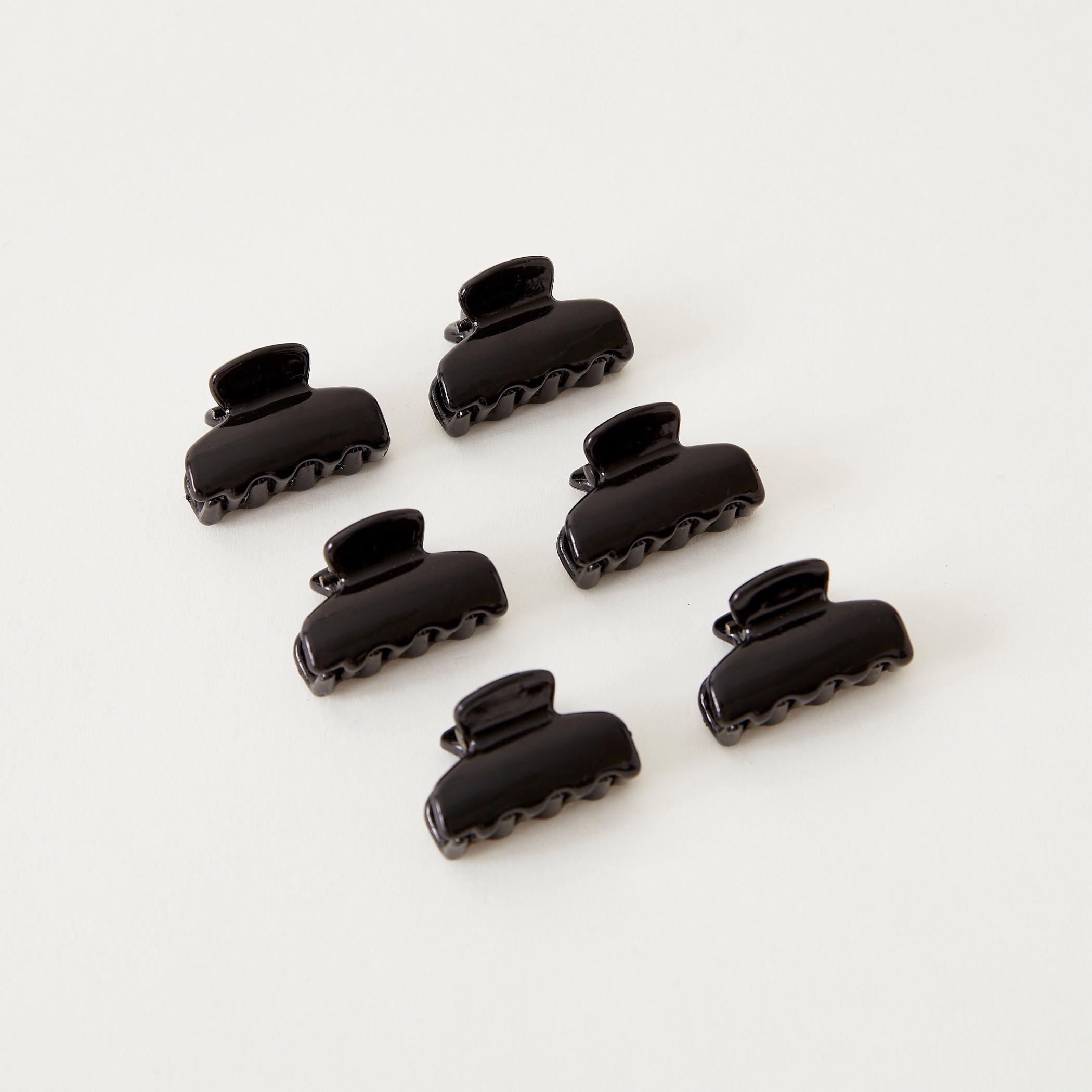 Solid Hair Clamps - Set of 8-women-hairaccessories-clamps-image-1