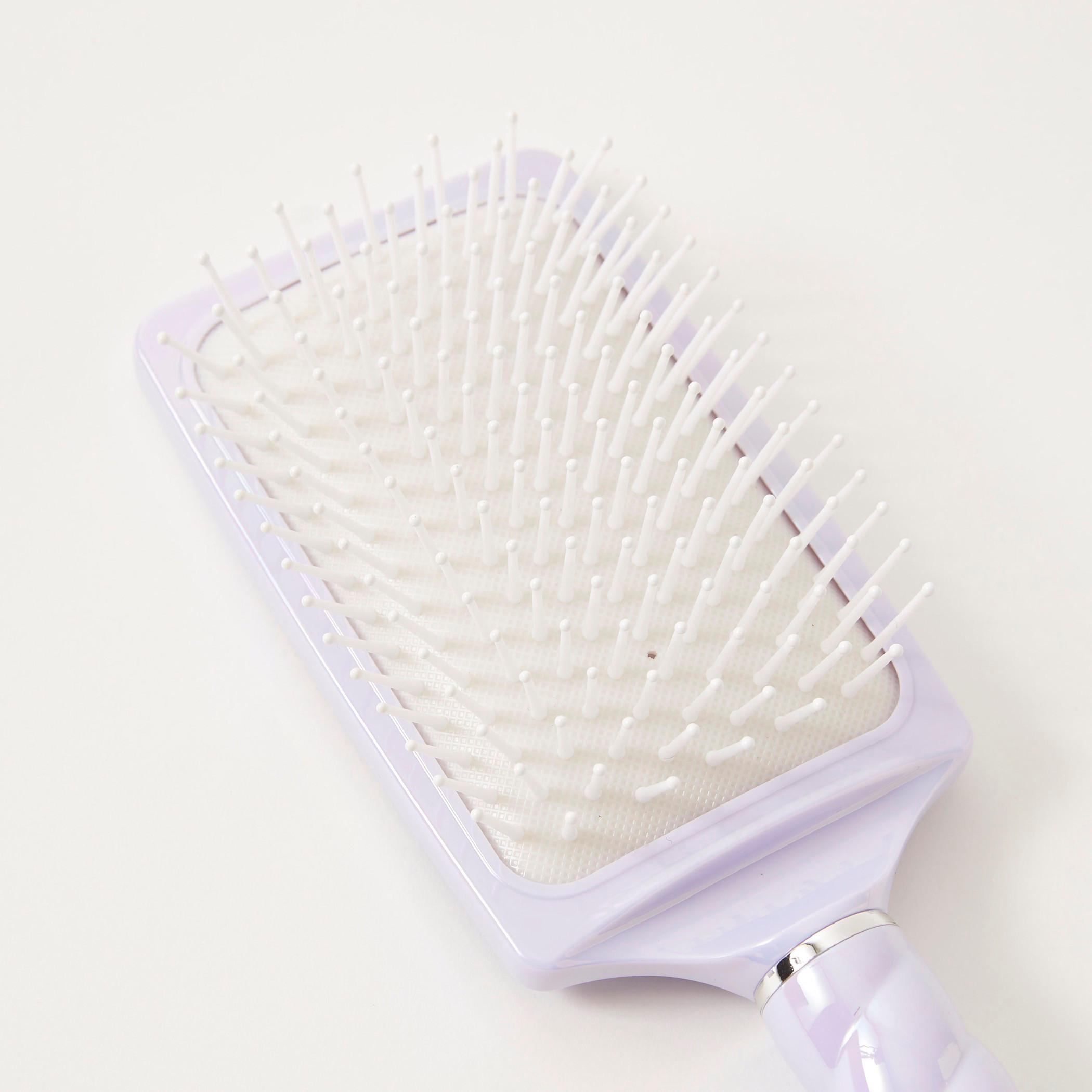Solid Rectangular Hairbrush with Unicorn Horn Handle-women-hairaccessories-brushesandcombs-image-3