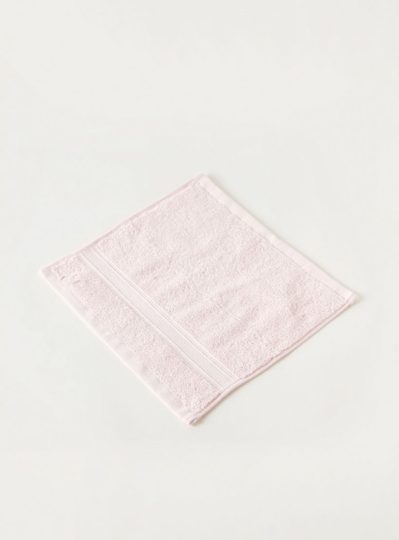 طقم مناشف وجه بارزة الملمس 4 قطع من القطن المصري - 30x30 سم -household-bathandlaundry-bathlinen-towels-image-3