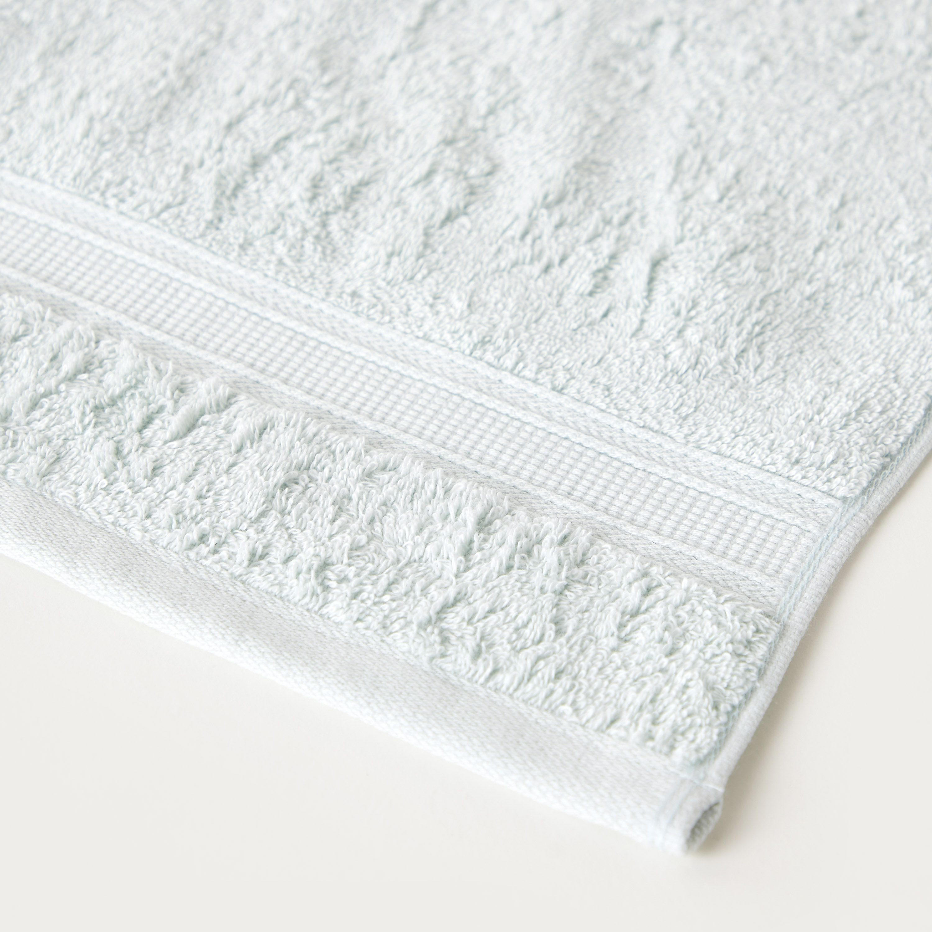 Egyptian Textured 4-Piece Face Towel Set - 30x30 cms-household-bathandlaundry-bathlinen-towels-image-4