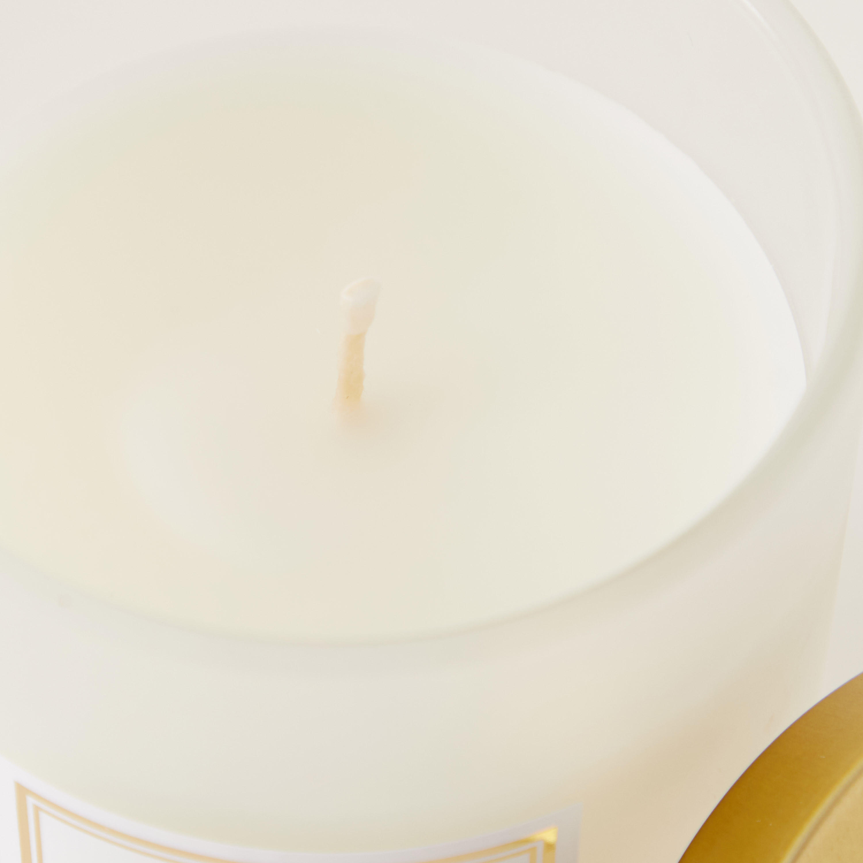 Lovely Linen Painted Matte Jar Candle with Metal Lid - 220 gms-household-homefragrance-candles-image-3