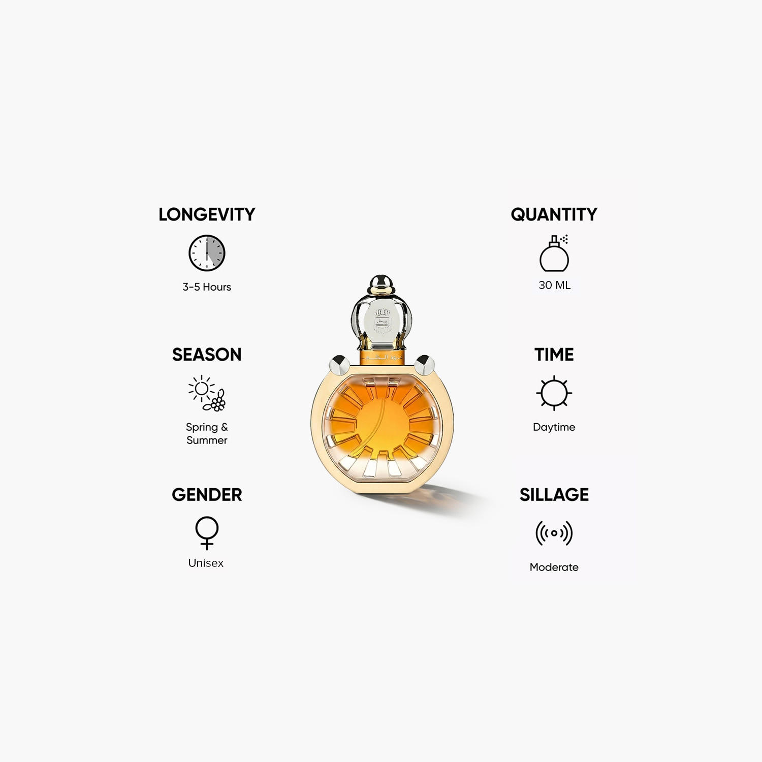 Ajmal Dahn Oudh Al Shams Eau de Parfum Spray - 30 ml-beautyandpersonalcare-fragrance-unisex-image-5
