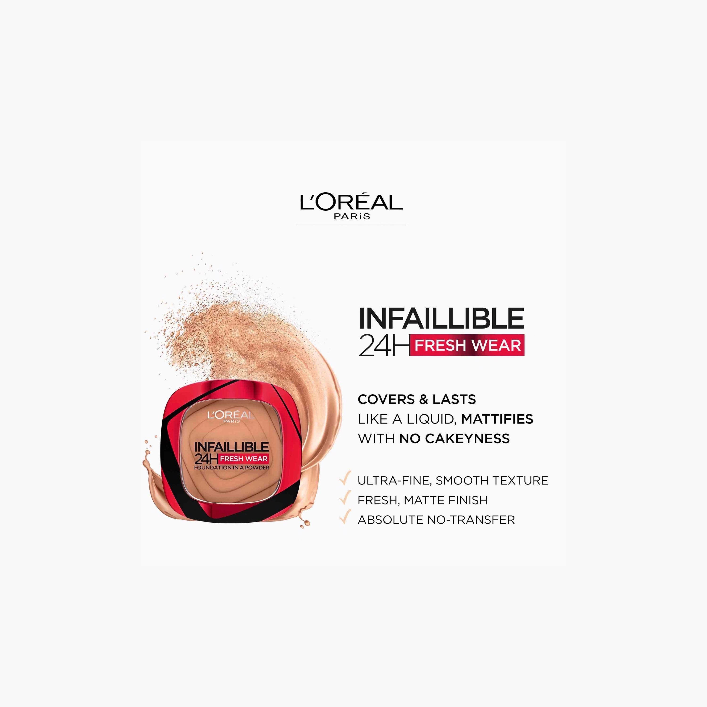 بودرة لوريال باريس إنفاليبل شبه الدائمة-beautyandpersonalcare-makeup-face-facepowders-image-3