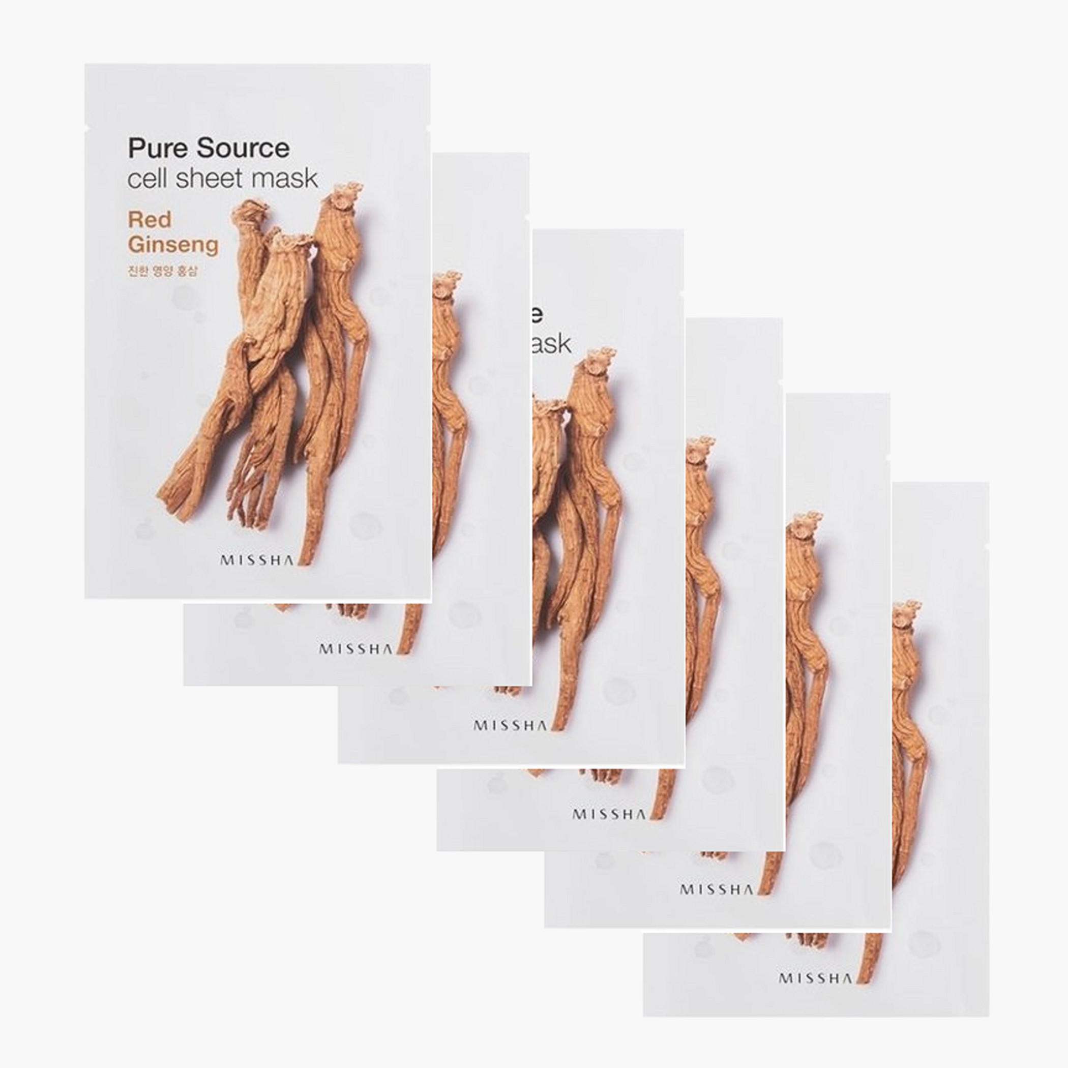 Missha 6-Piece Pure Source Cell Sheet Mask-beautyandpersonalcare-kbeauty-skin-masks-sheetmask-image-1