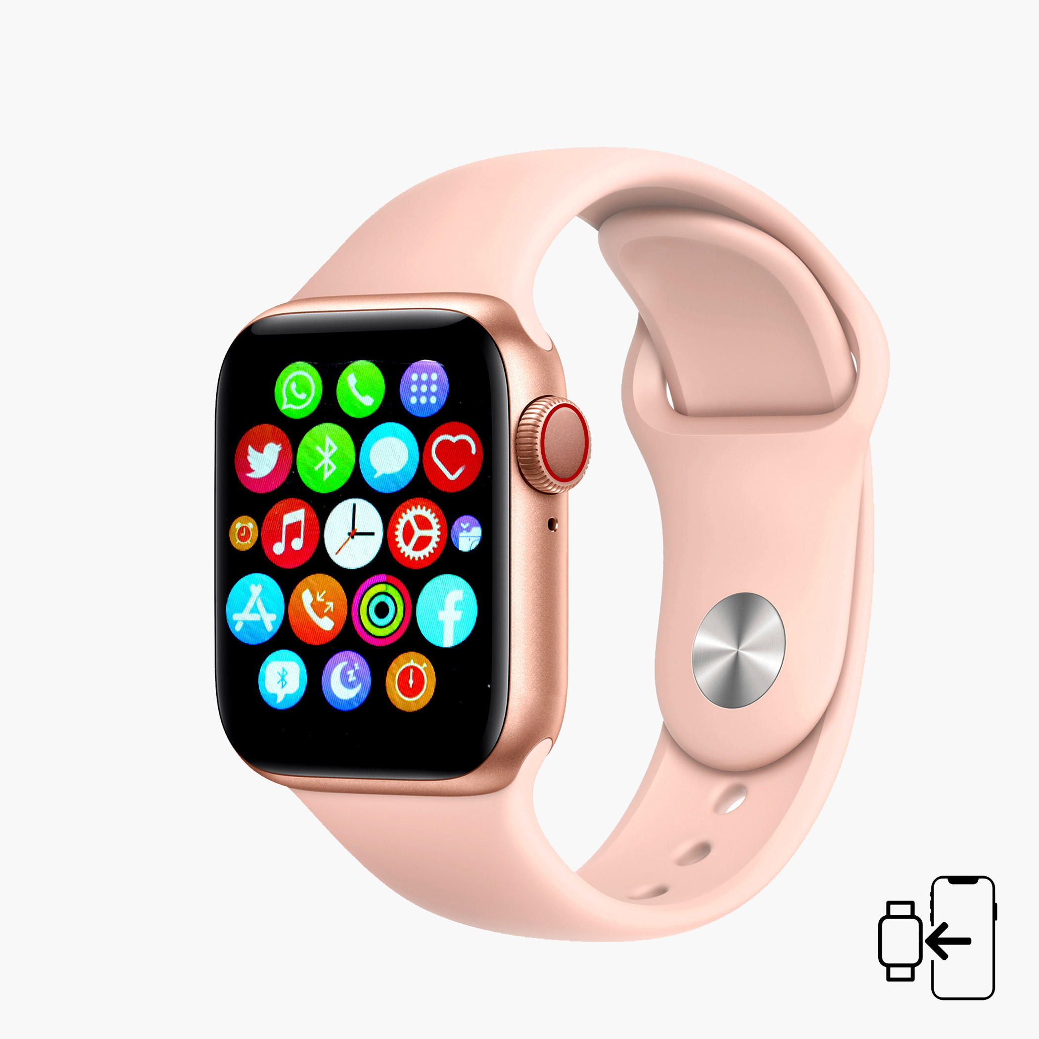 Smartwatch with Bluetooth and Touch Screen Features-electronics-smartwatches-image-1