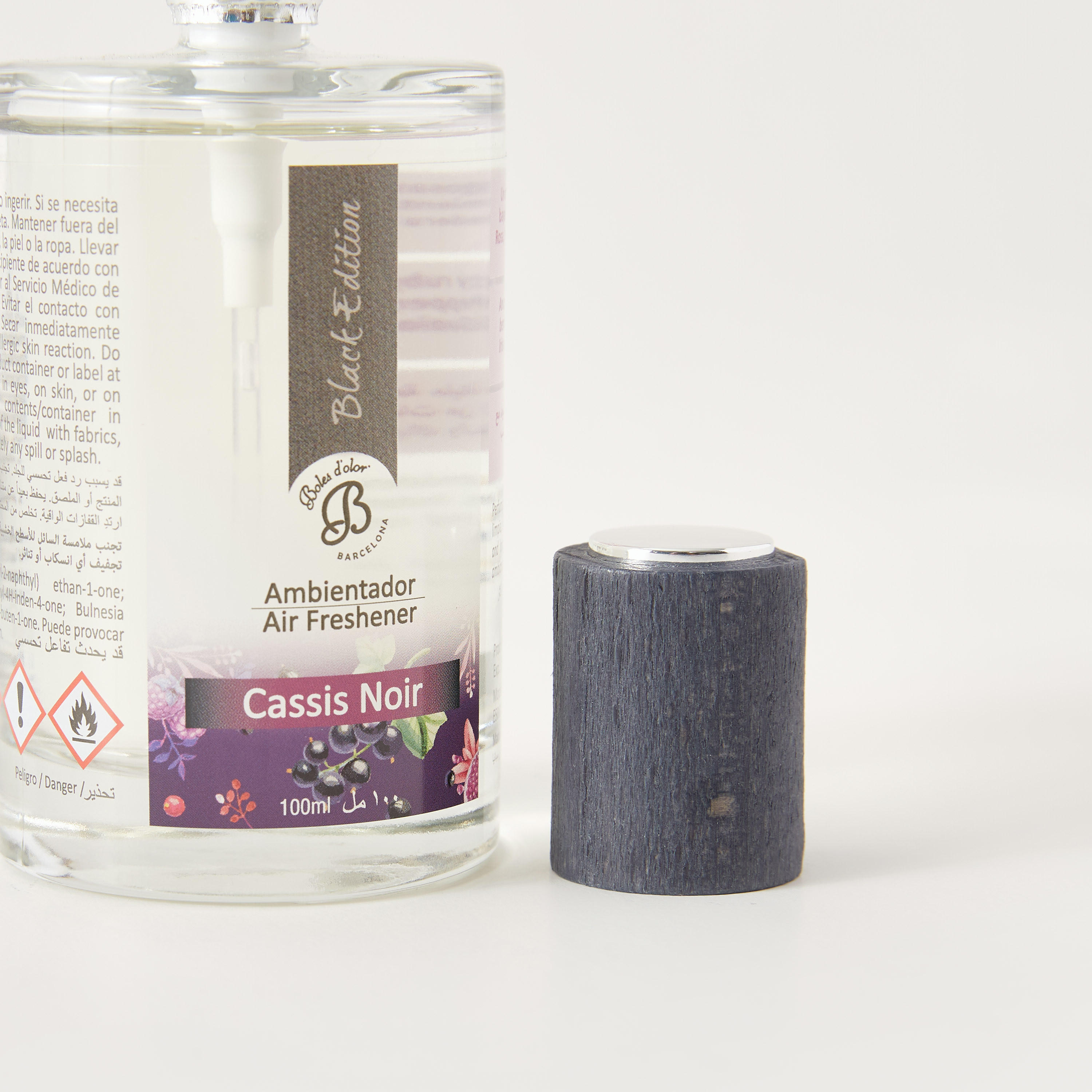 Boles d' Olor Black Edition Cassis Noir Scented Air Freshener - 100 ml-household-homefragrance-potpourri-image-4
