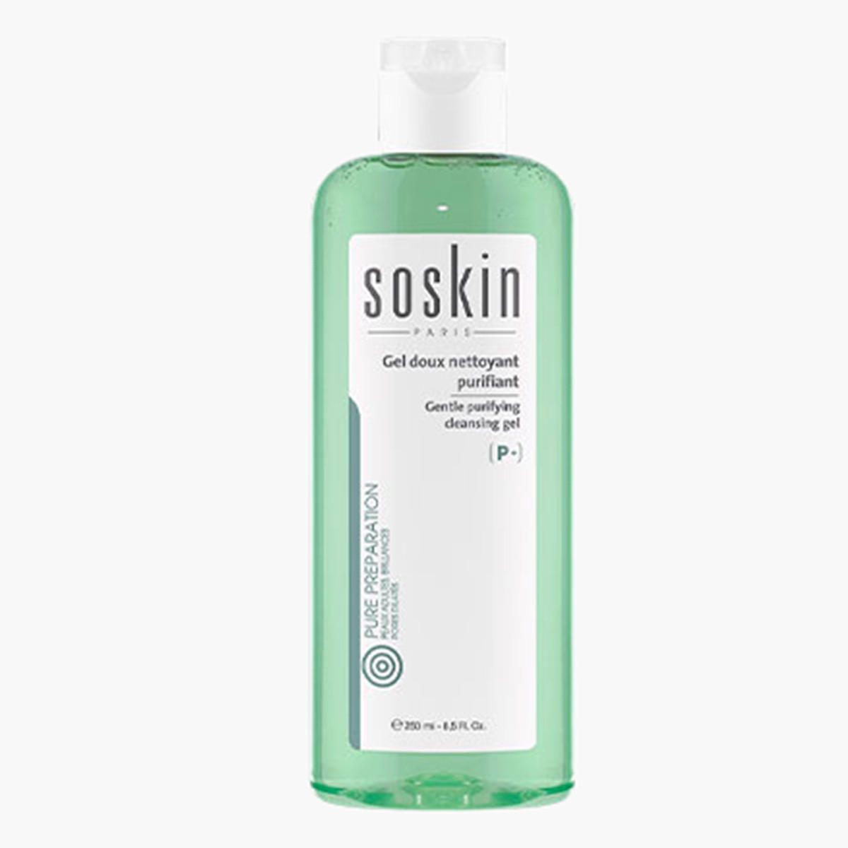 SOSKIN P+ Gentle Purifying Cleansing Gel - 250 ml-beautyandpersonalcare-skin-cleansers-facewashandcleansers-image-1